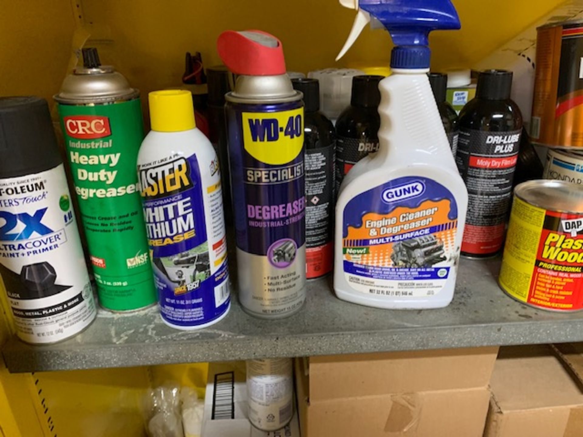 ASST. FLUIDS, OILS, CLEANERS (MUST TAKE ALL) - Image 2 of 6