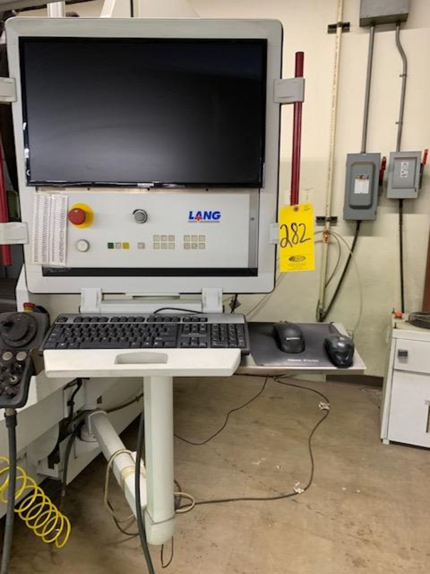 2007 LANG IMPALA 800S ENGRAVING AND MILLING MACHINE, S/N 0707-H670-09, GRANITE PORTAL DESIGN, 3-D... - Image 13 of 15