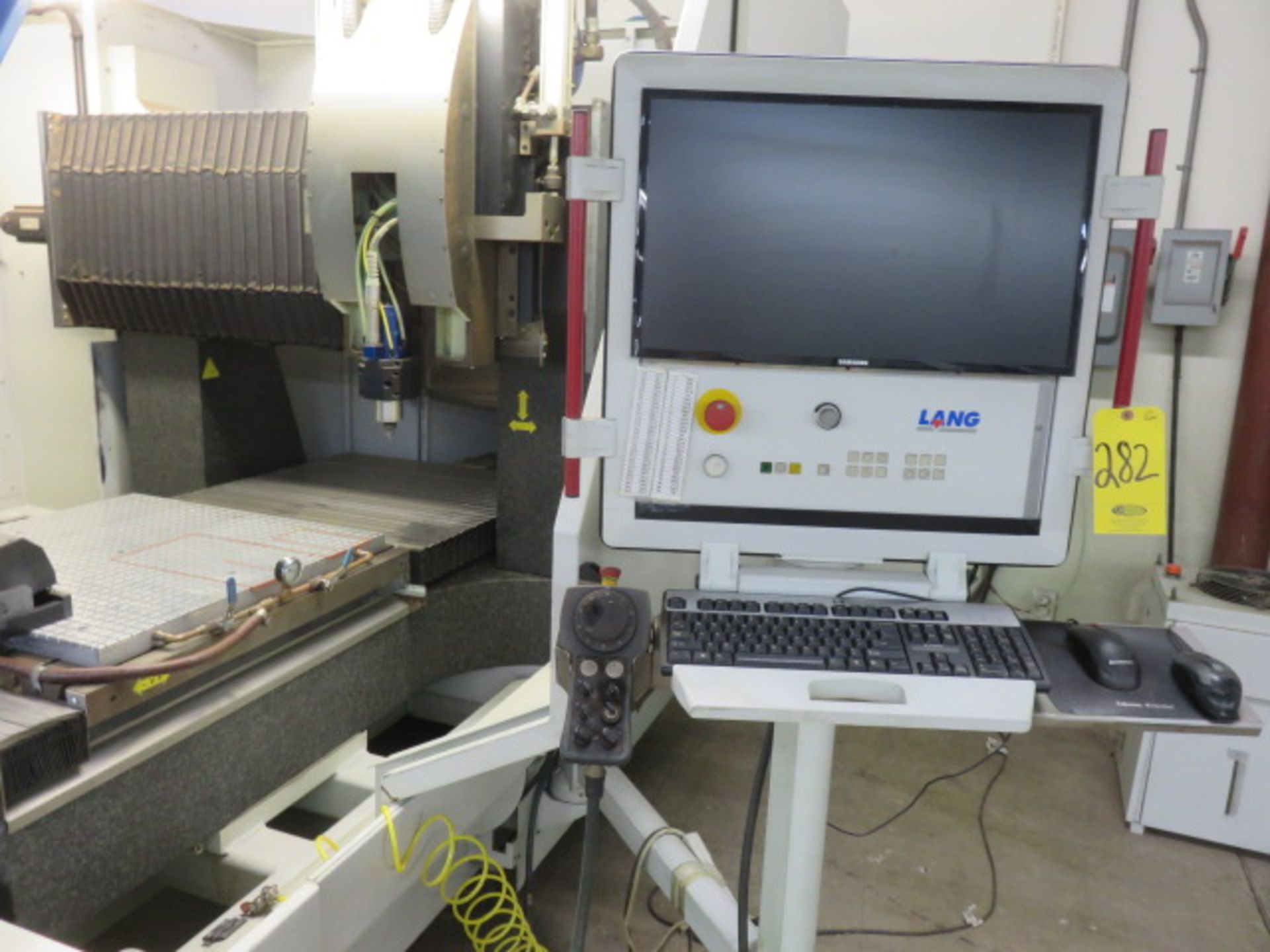 2007 LANG IMPALA 800S ENGRAVING AND MILLING MACHINE, S/N 0707-H670-09, GRANITE PORTAL DESIGN, 3-D... - Image 3 of 15