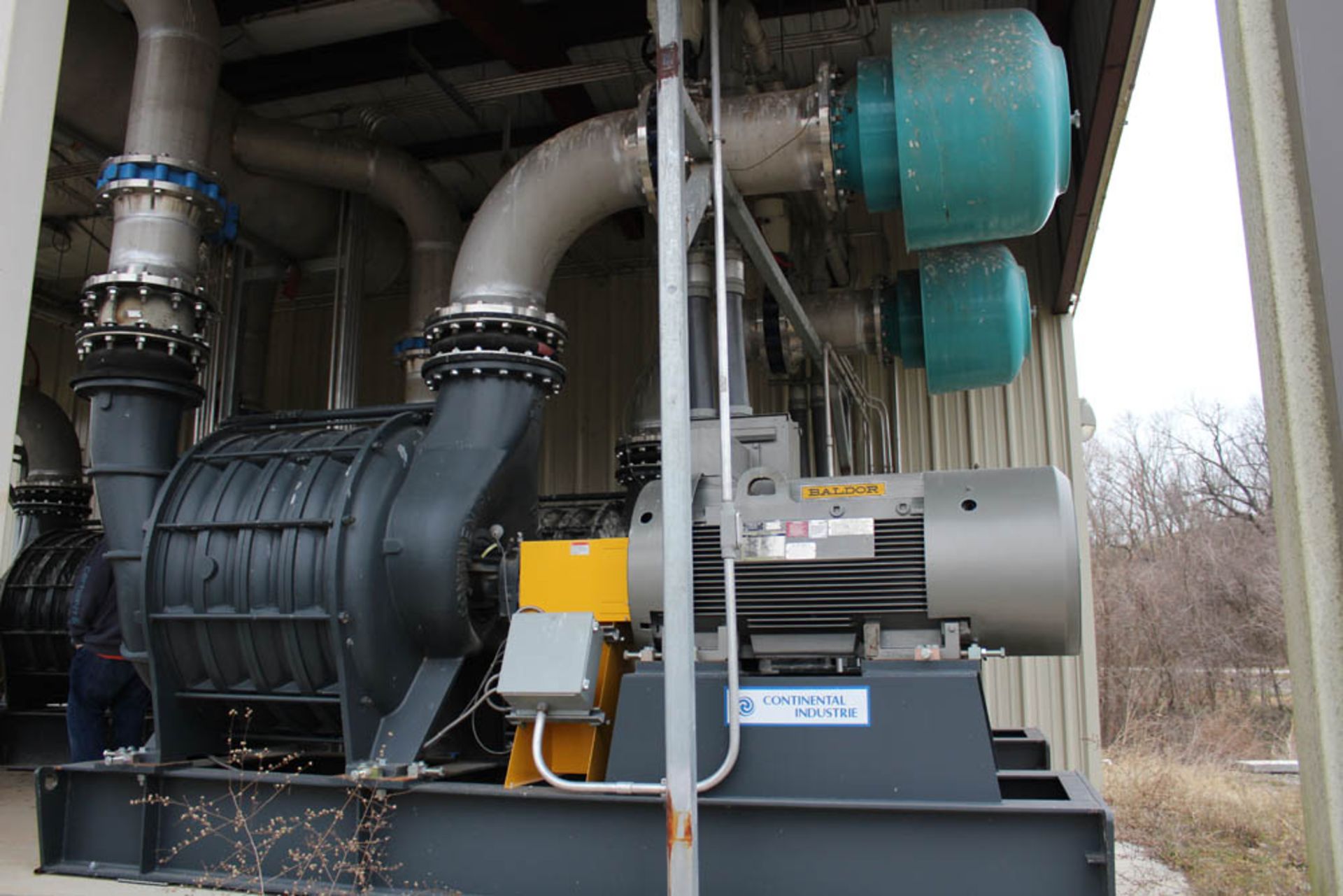 Continental Industries Industrial Blower/Areator Blower Package Skid System