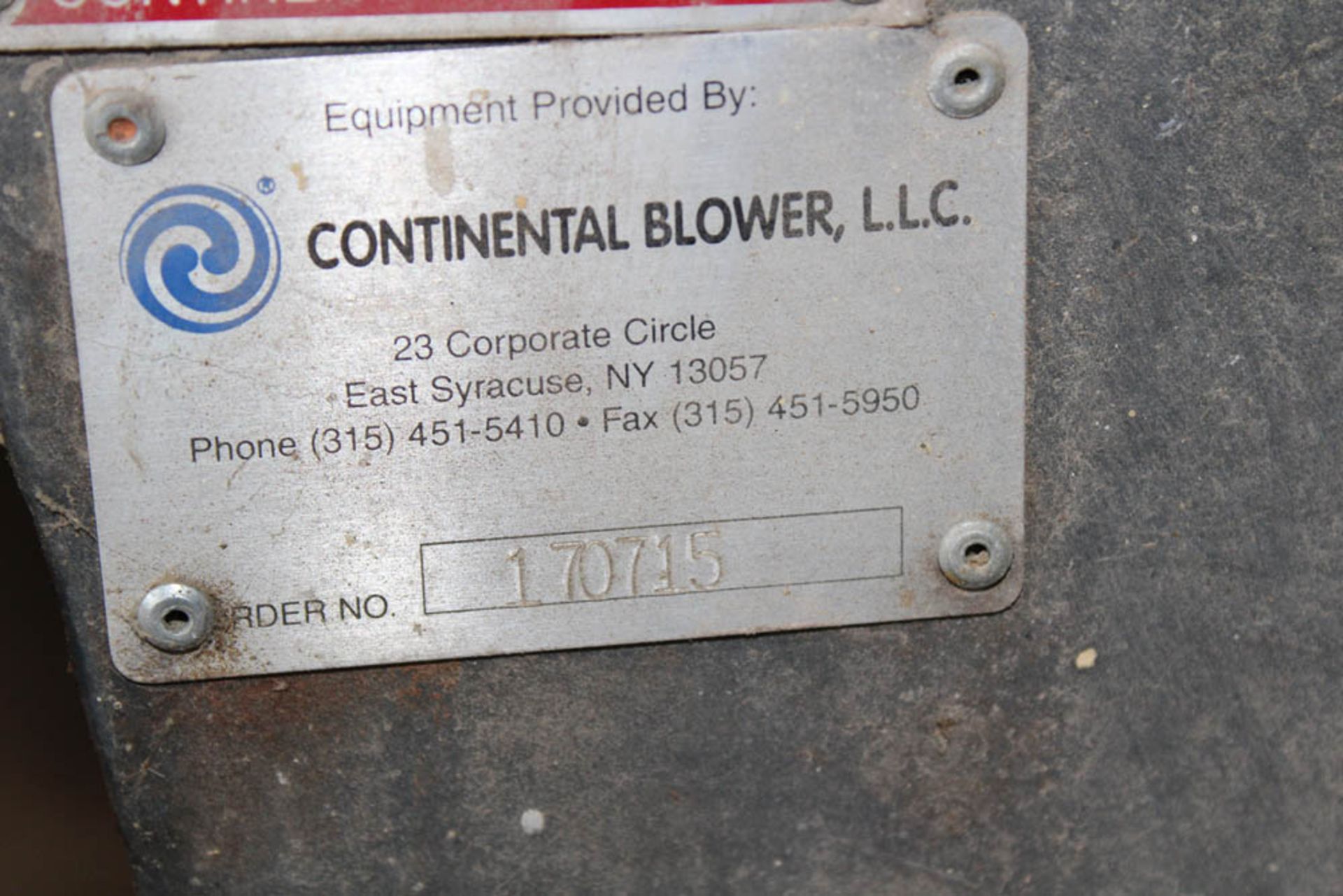 Continental Industries Industrial Blower/Areator Blower Package Skid System - Image 4 of 5