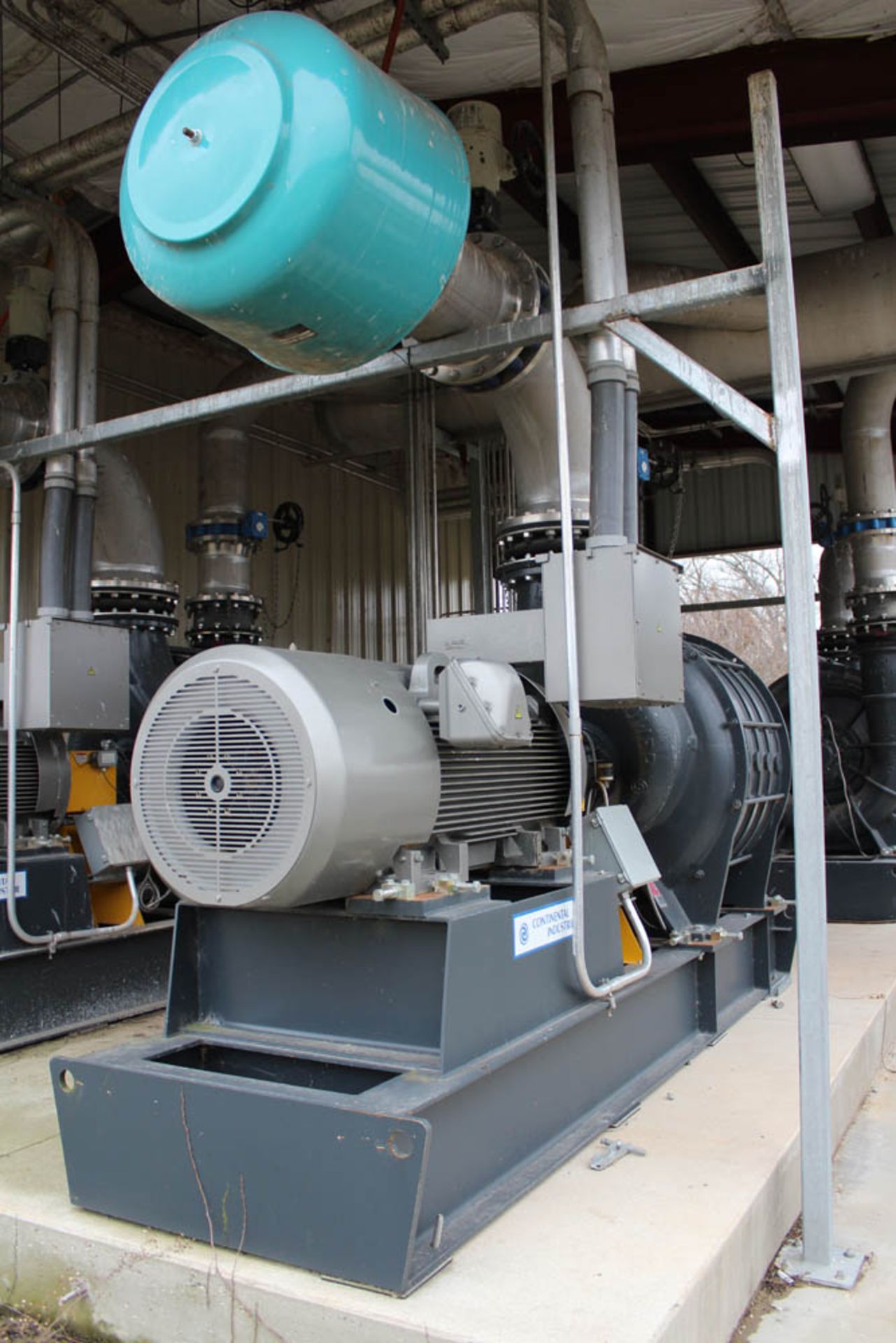 Continental Industries Industrial Blower/Areator Blower Package Skid System - Image 7 of 7