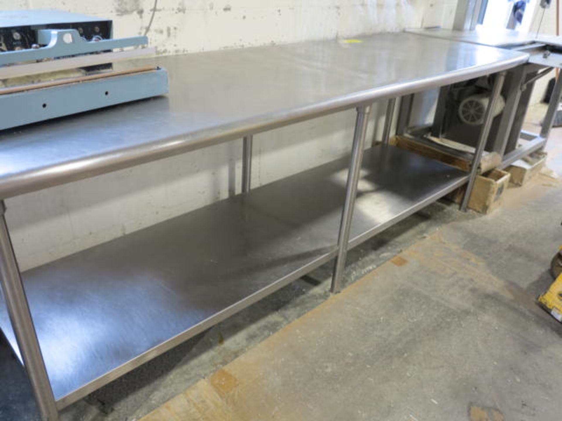 8' x 30" S/S Table