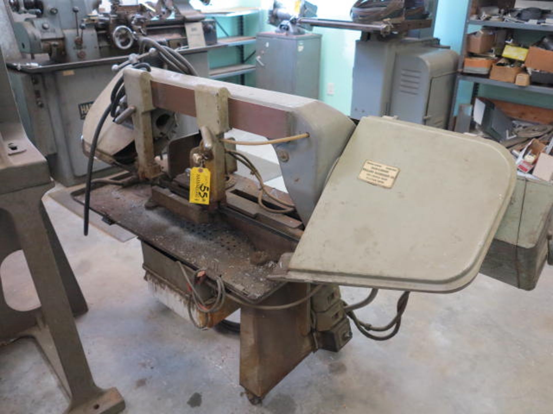 Petzing and Hartmann Horizontal Cut Off Saw*** Free Rigging to Parking Lot***