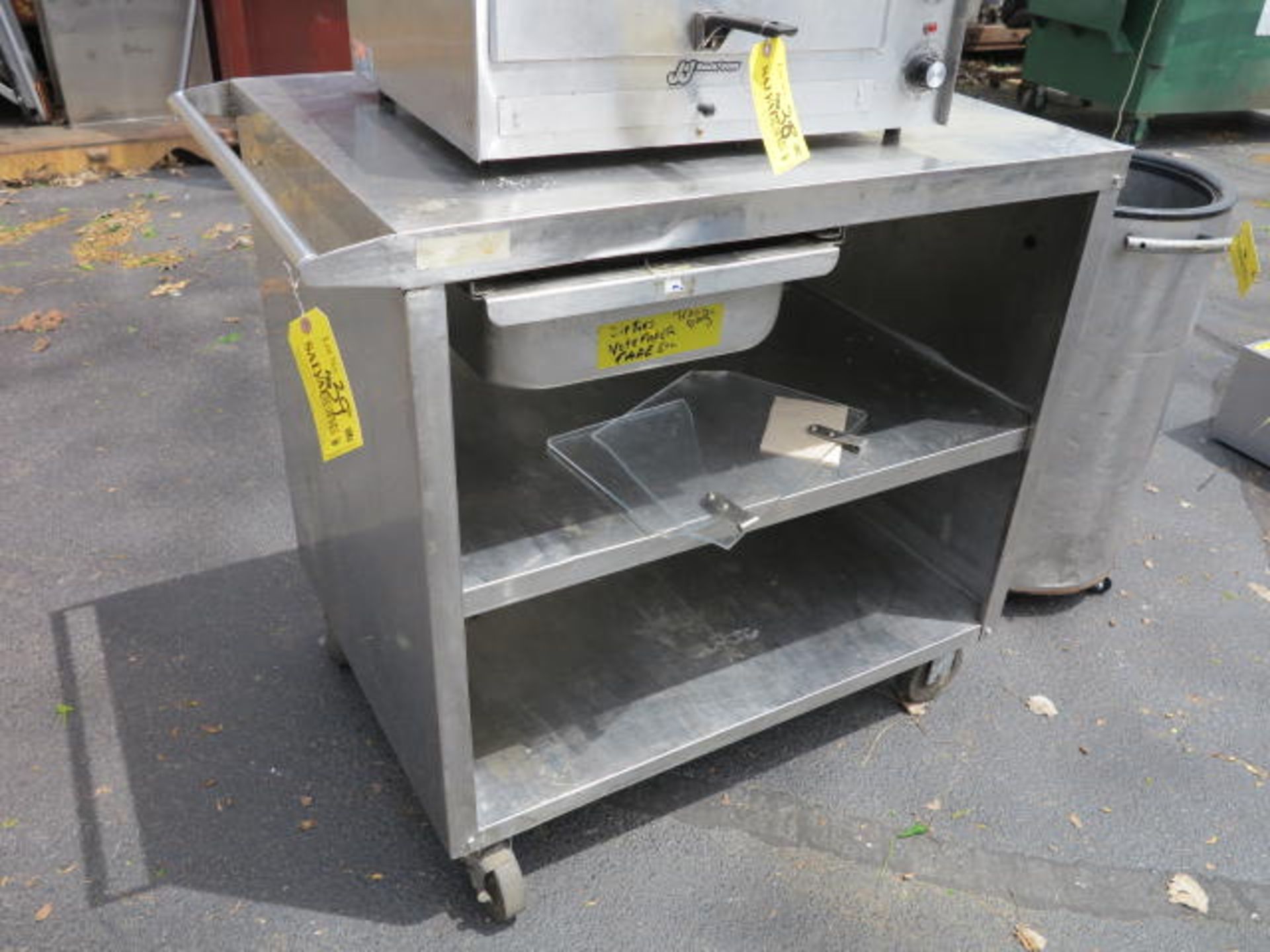 Stainless Steel Concession Cart