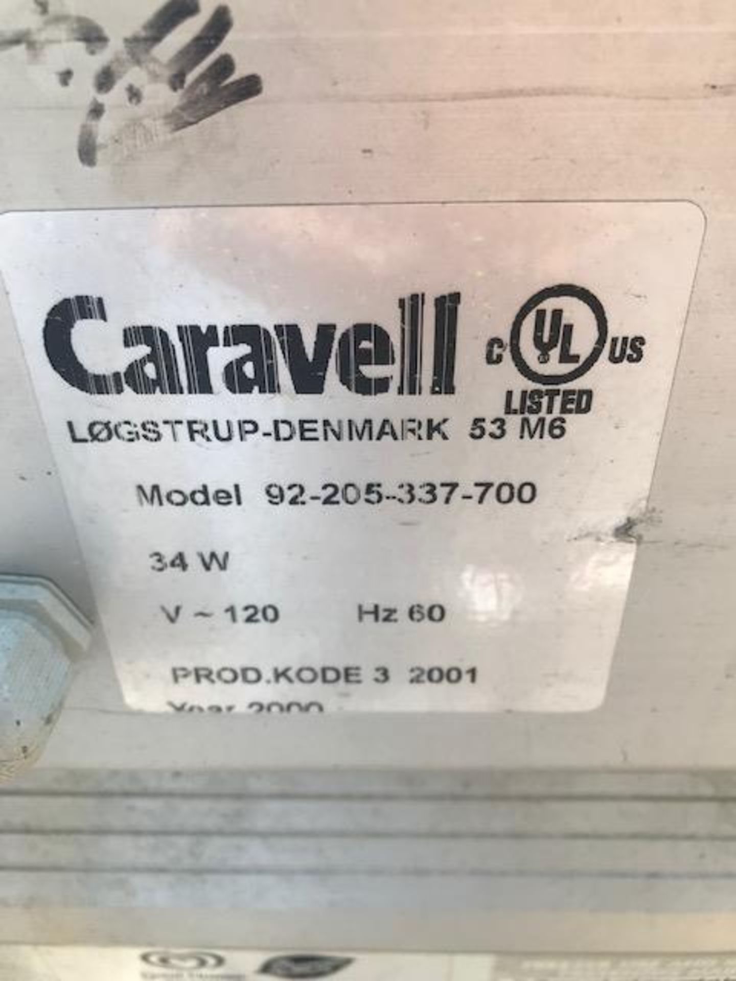 Carvell Ice Cream Case Model 92-205-337-700 - Image 3 of 3