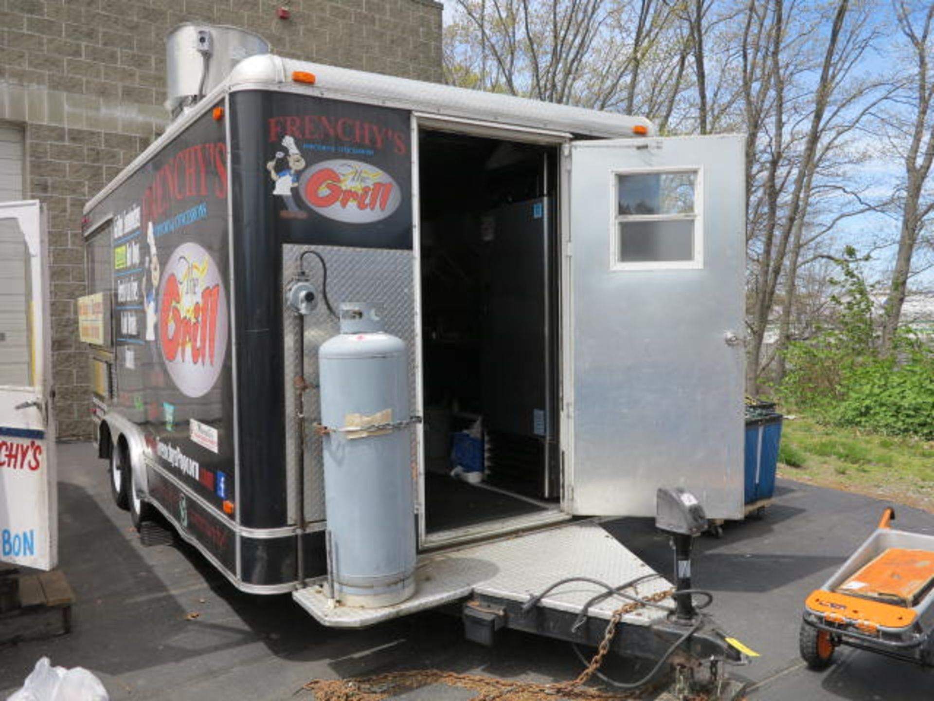 2009 Southwest Trailer Model SW-86X16T Food Trailer VIN# 1S986X1G49M82061, 16' x 8 1/2' with