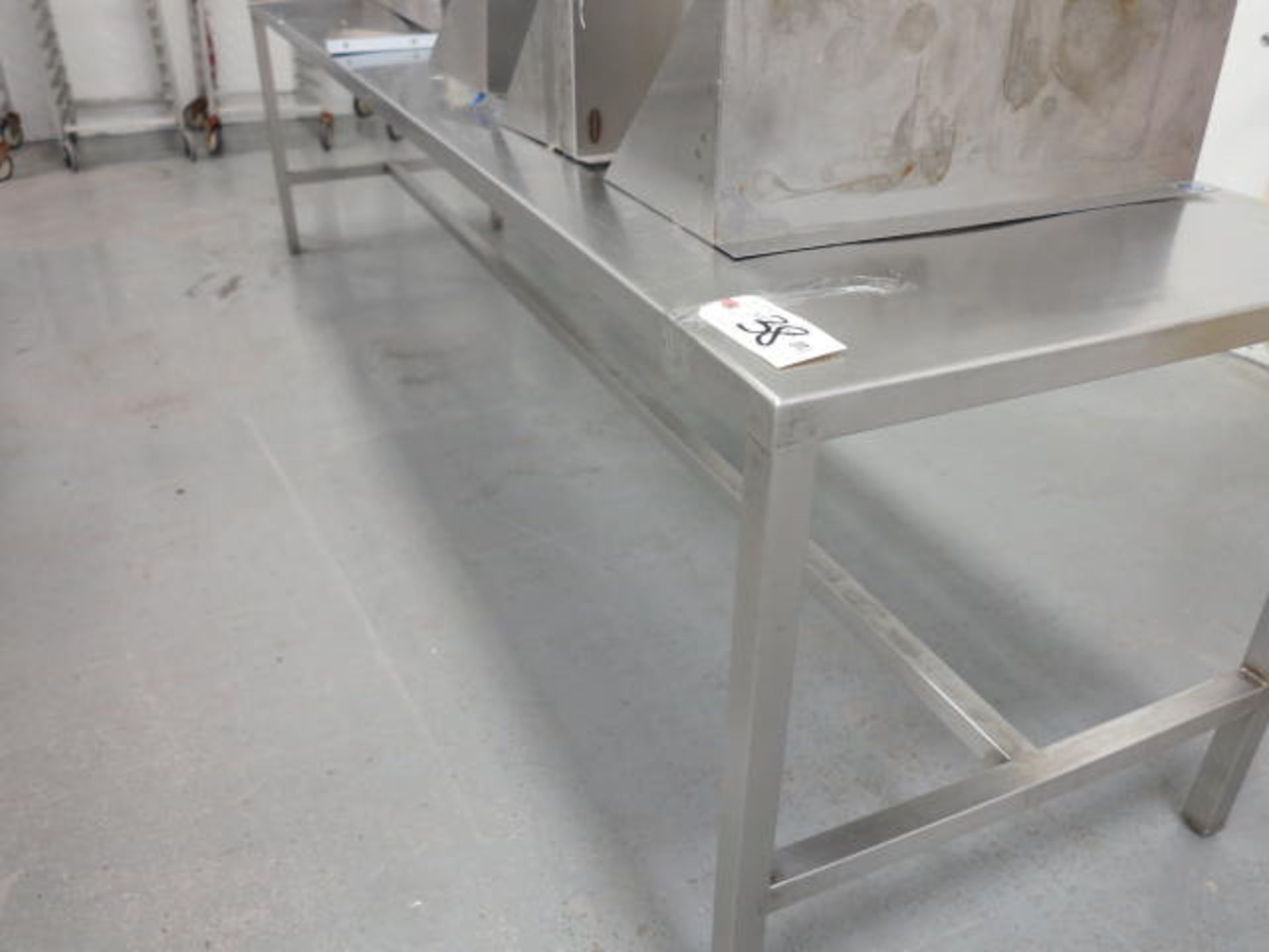 10' x 30'' Stainless Steel Prep Table