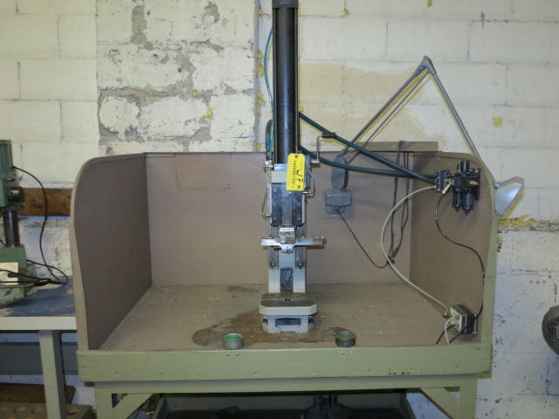 Schmidt 3.6 Ton Pneumatic Press, Model 62-247-97, W/X/Y Slide, 2.23 Stroke, Built 1998