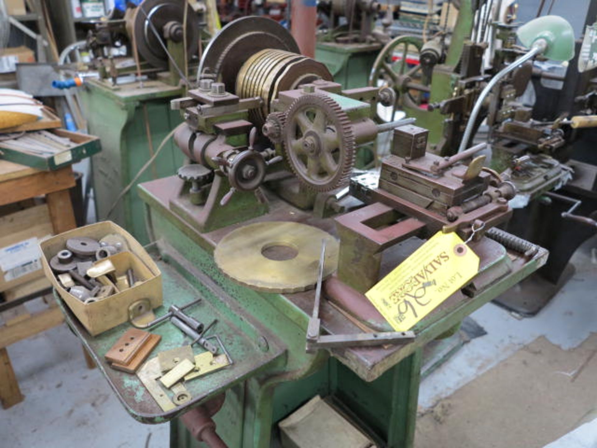 Charles Field Rose Engine Turning Machine; Location 44 Washington St Plainville MA - Image 6 of 9