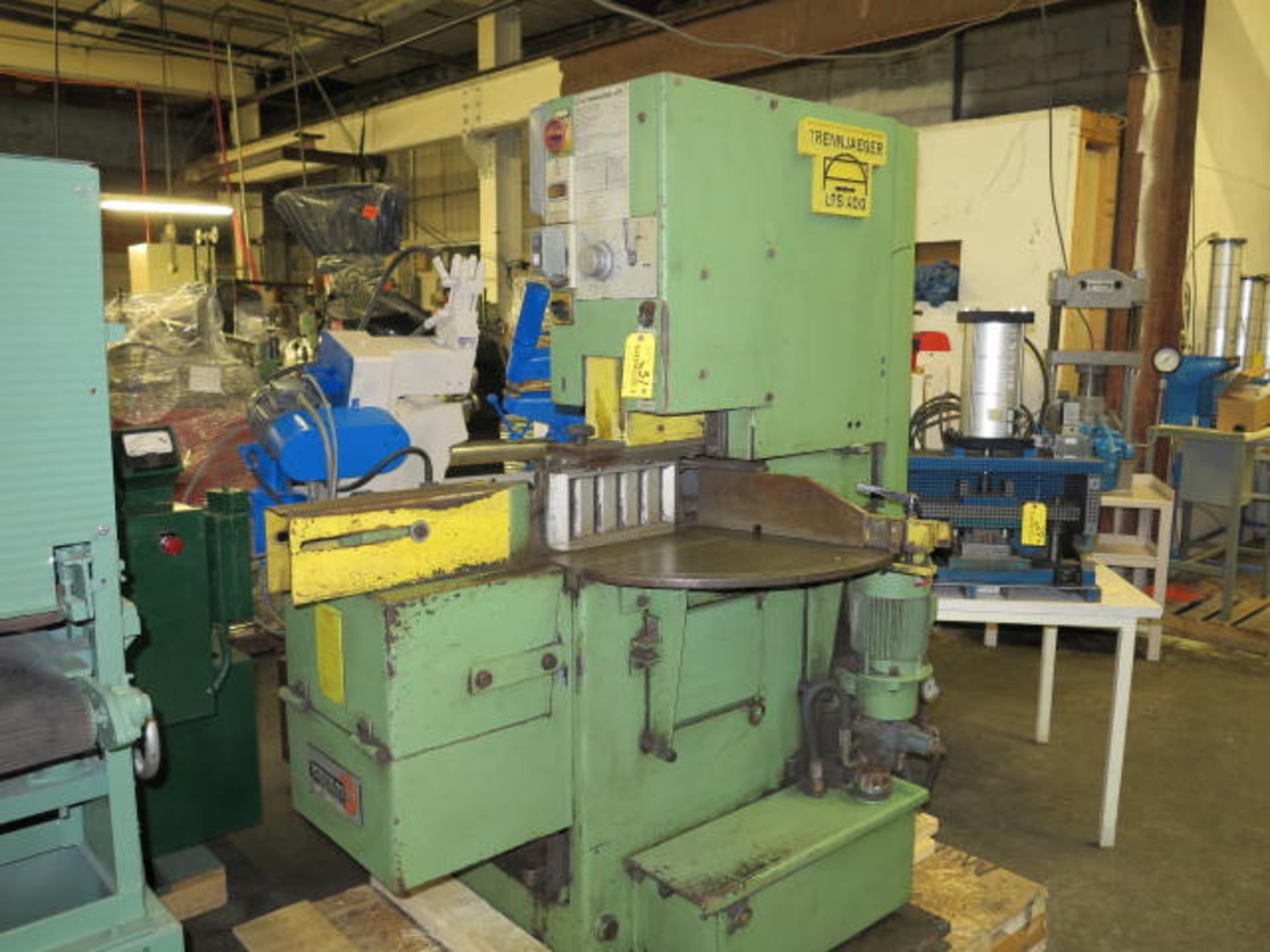 Trennjaeger Metal Cutting Cold Saw Model LTS-400-N, S/N 1072 with Promacut, 440V, 3 Phase