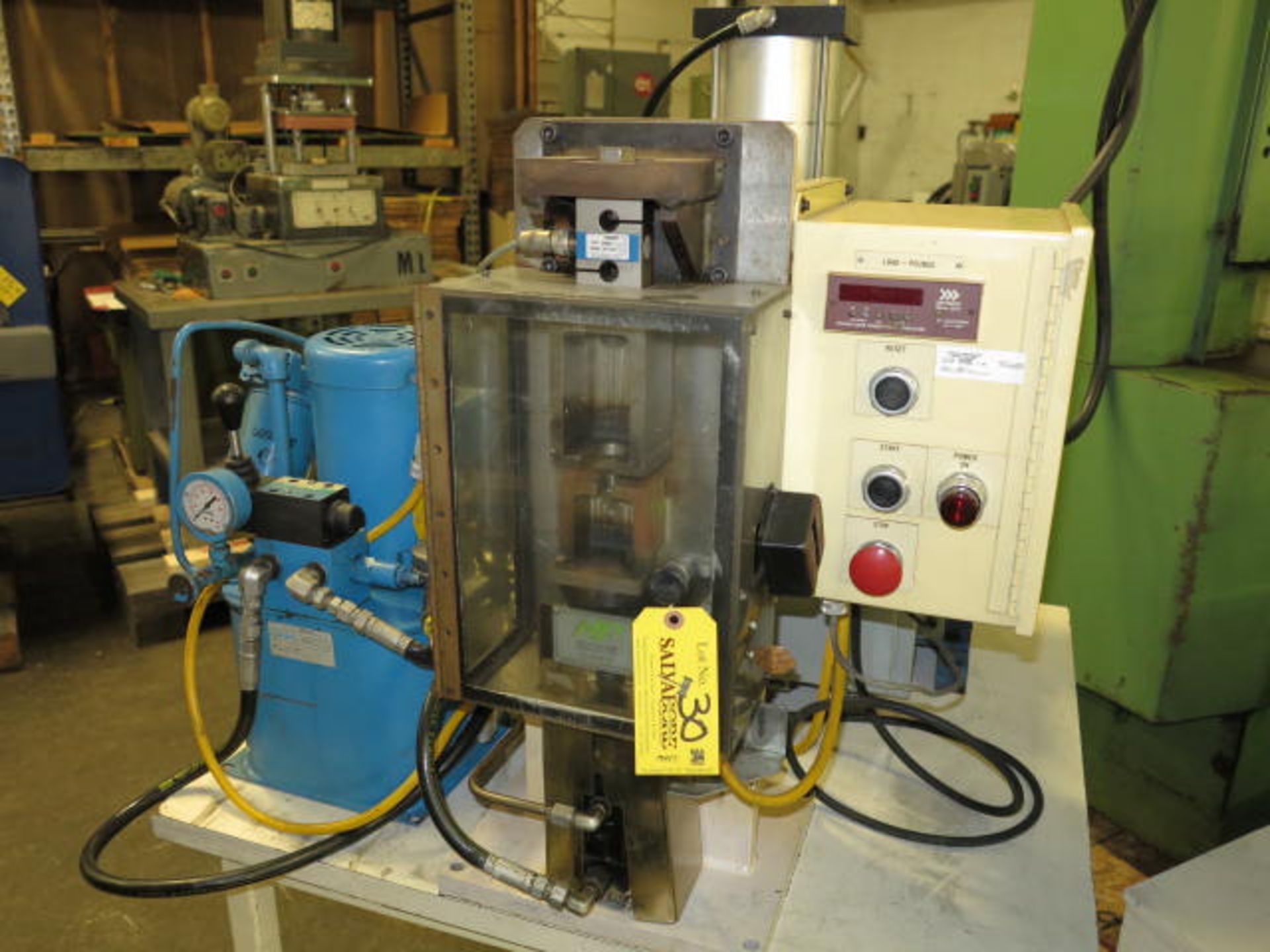 Novi Precision Hydraulic Press with 115V Hydraulic System