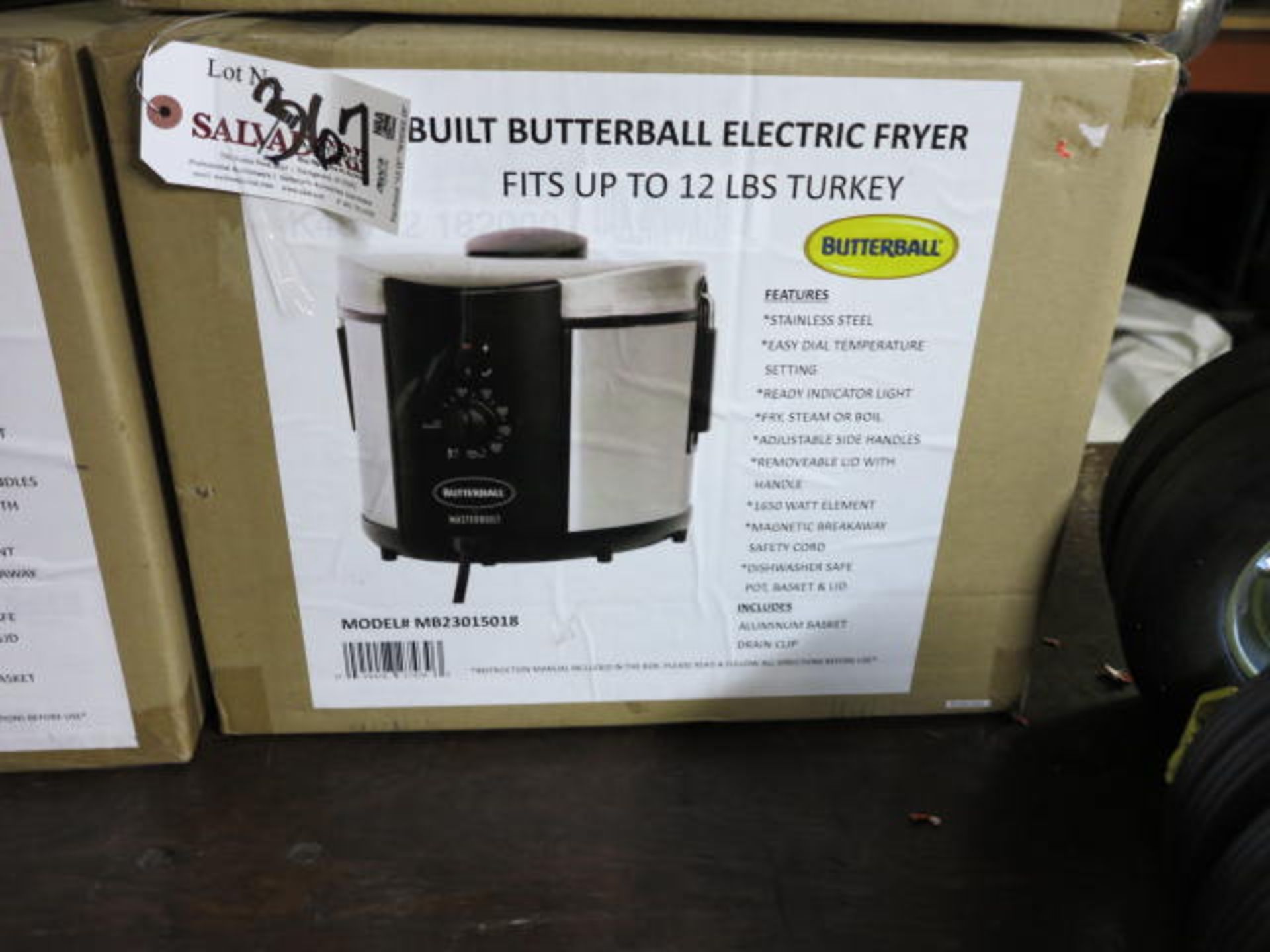 Masterbuilt Butterball Electric Fryer Model MB23015018