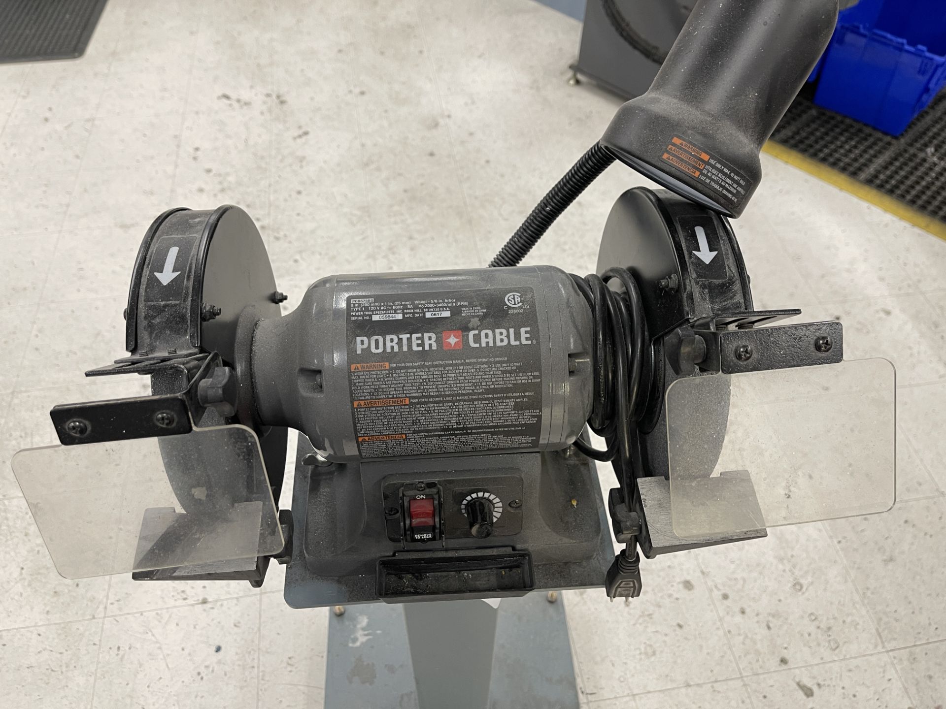 PORTER CABLE Grinder with stand Model PCB575BG - Image 2 of 2