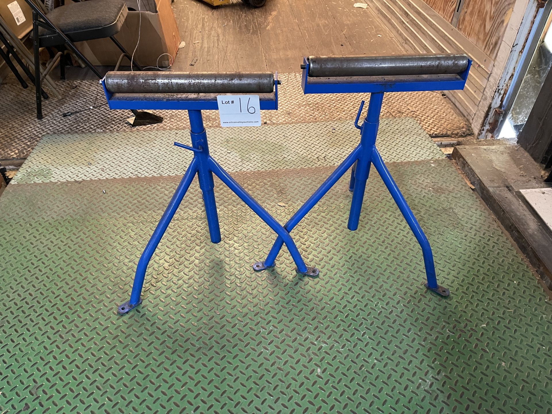 Pair of Roller Stands