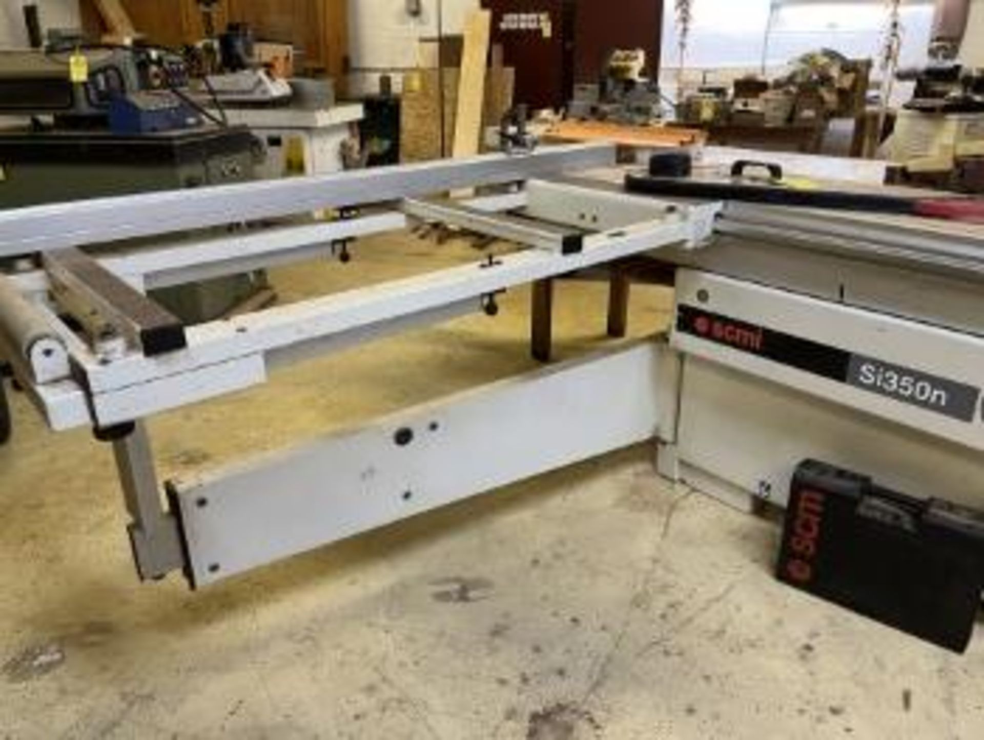 SCMI Si350n SLIDING TABLE SAW WITH TILT, FENCE & SCORING BLADE - 220 / 3 PHASE