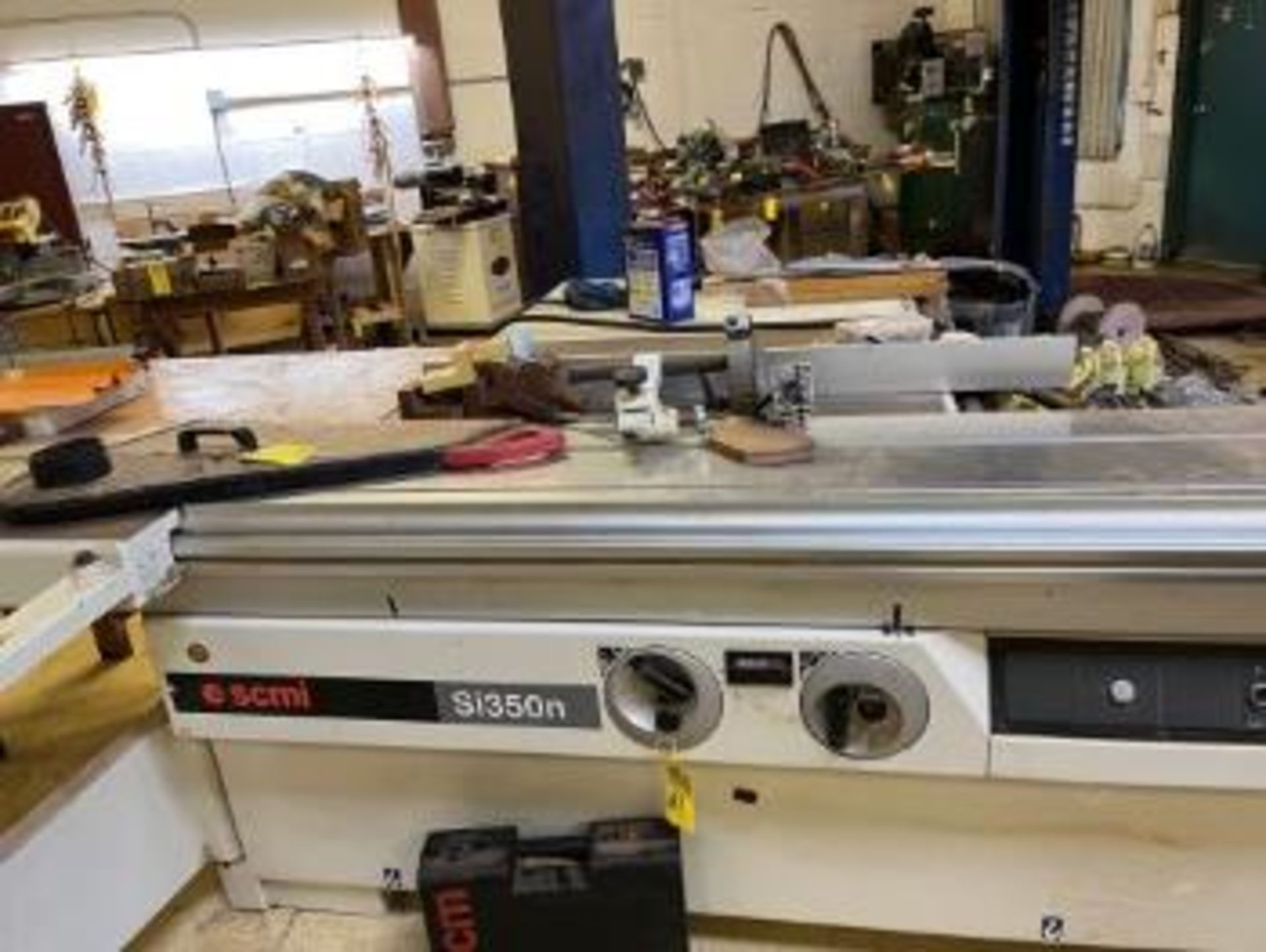 SCMI Si350n SLIDING TABLE SAW WITH TILT, FENCE & SCORING BLADE - 220 / 3 PHASE - Image 4 of 8