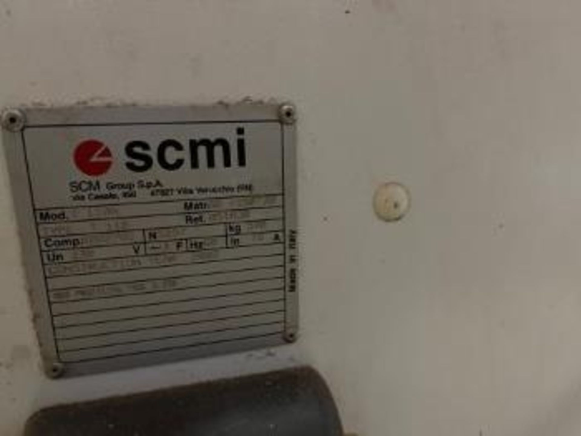 SCMI T110 SHAPER MACHINE WITH 1 1/4'' BORE SPINDLE & STEFF 2034 FEEDER - Image 3 of 4