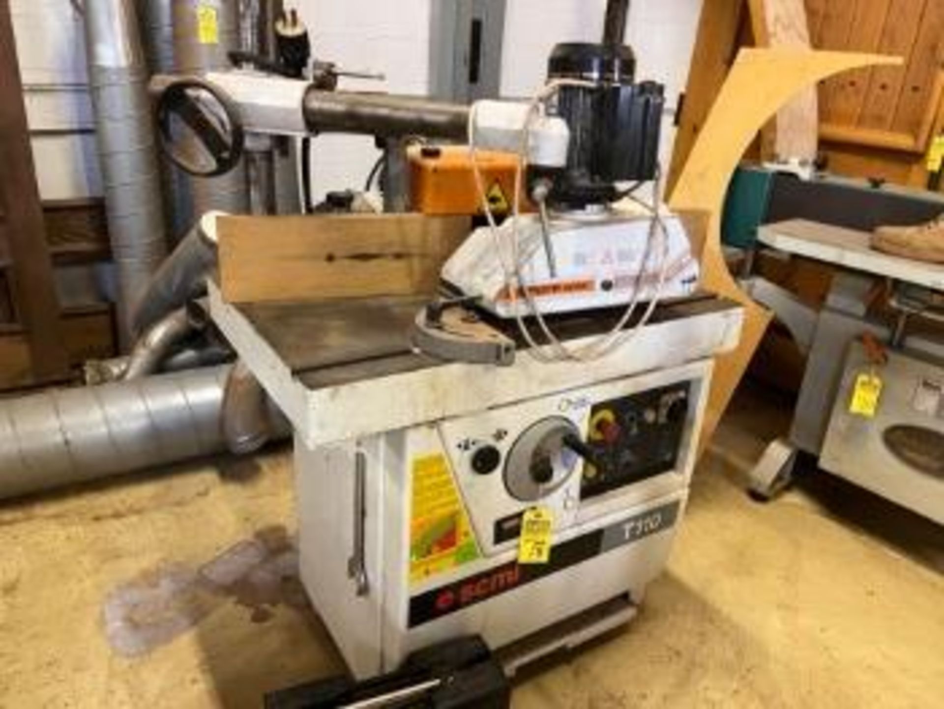 SCMI T110 SHAPER MACHINE WITH 1 1/4'' BORE SPINDLE & STEFF 2034 FEEDER - Image 2 of 4