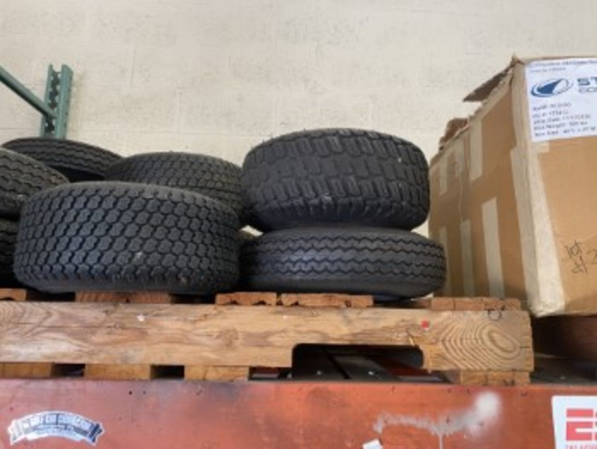 ASSORTED GOLF CART / TRAILER RIMS & TIRES - Image 3 of 3