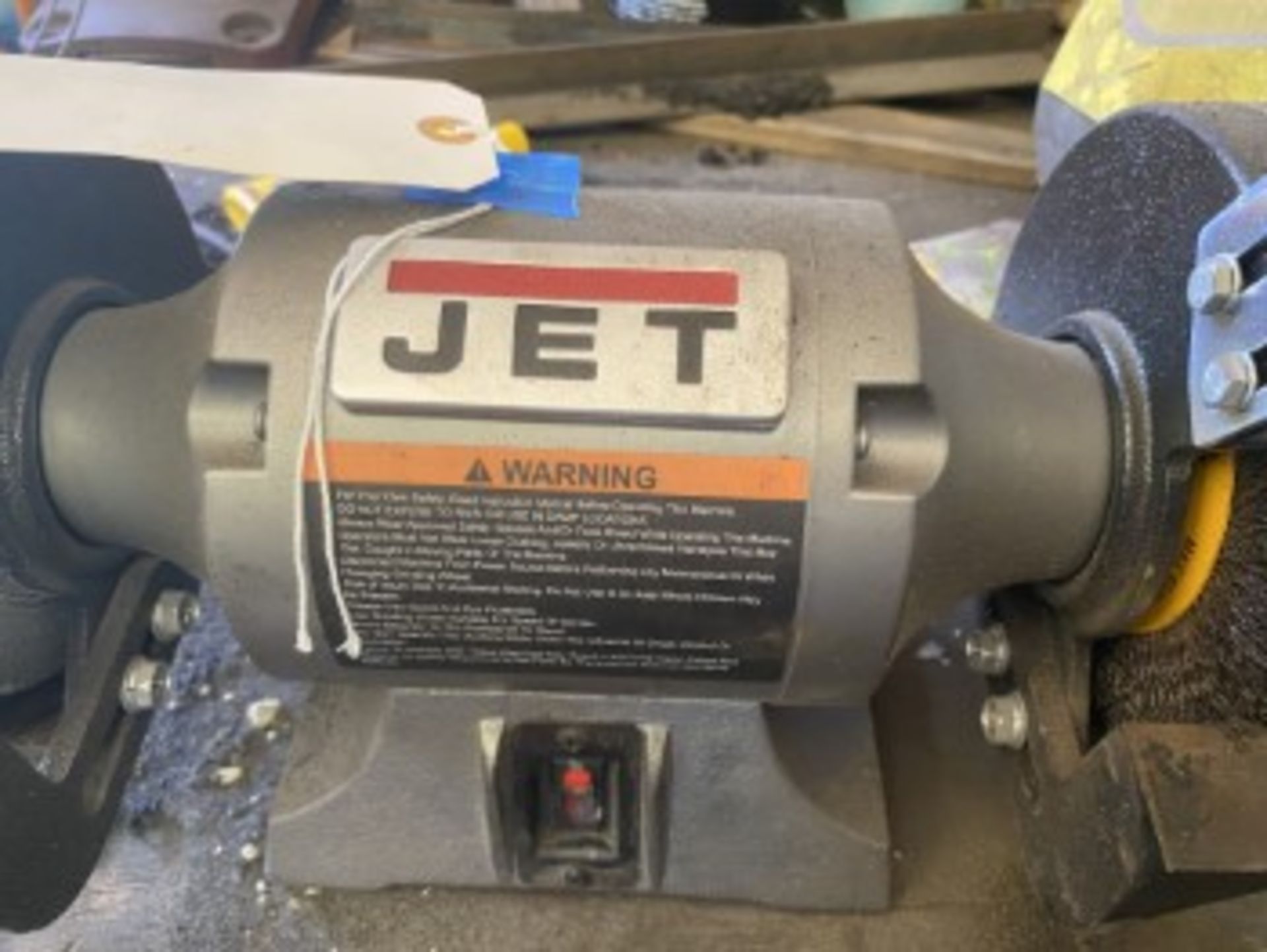 JET DOUBLE BENCH GRINDER - Image 2 of 4