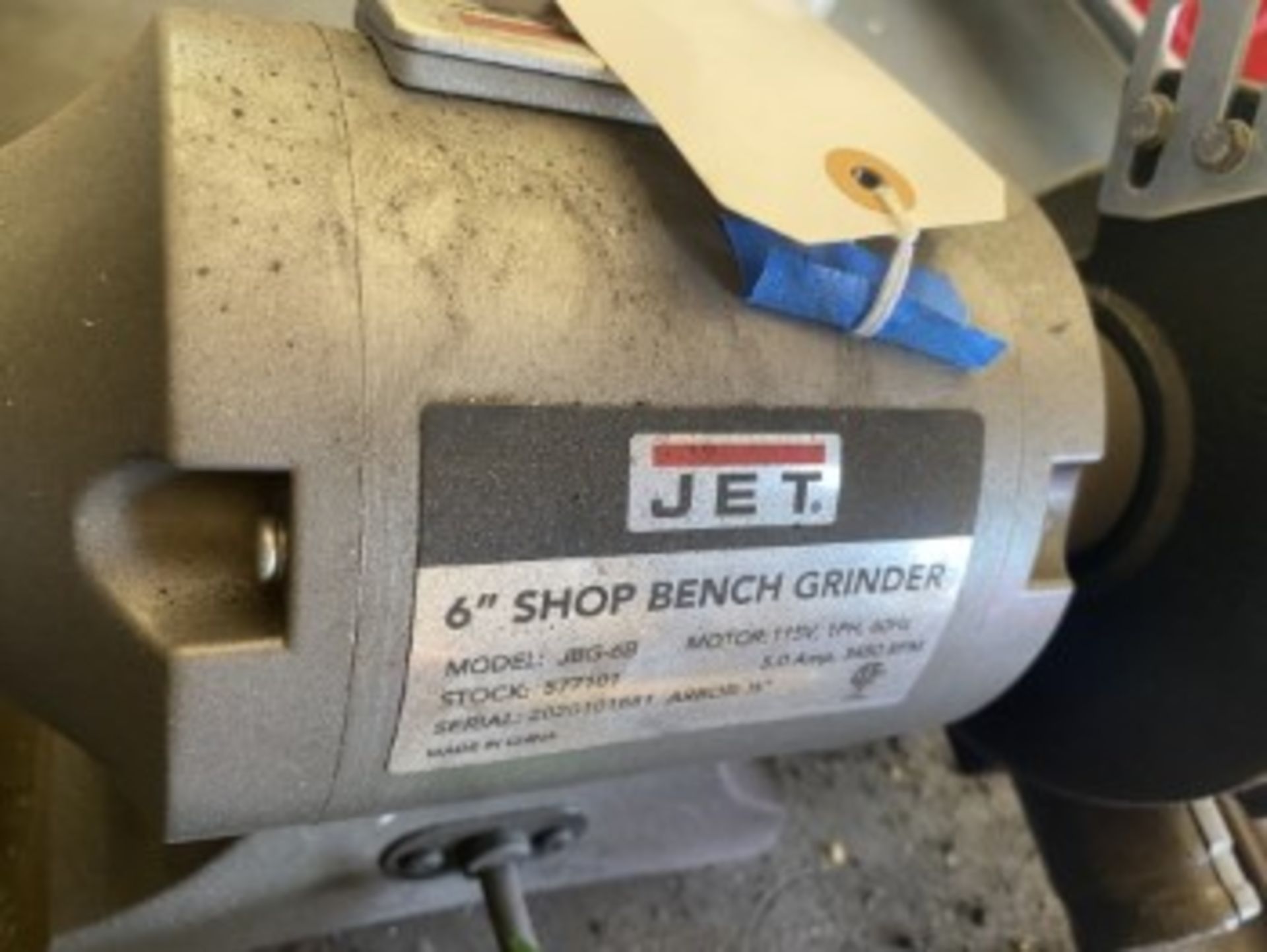 JET DOUBLE BENCH GRINDER - Image 4 of 4