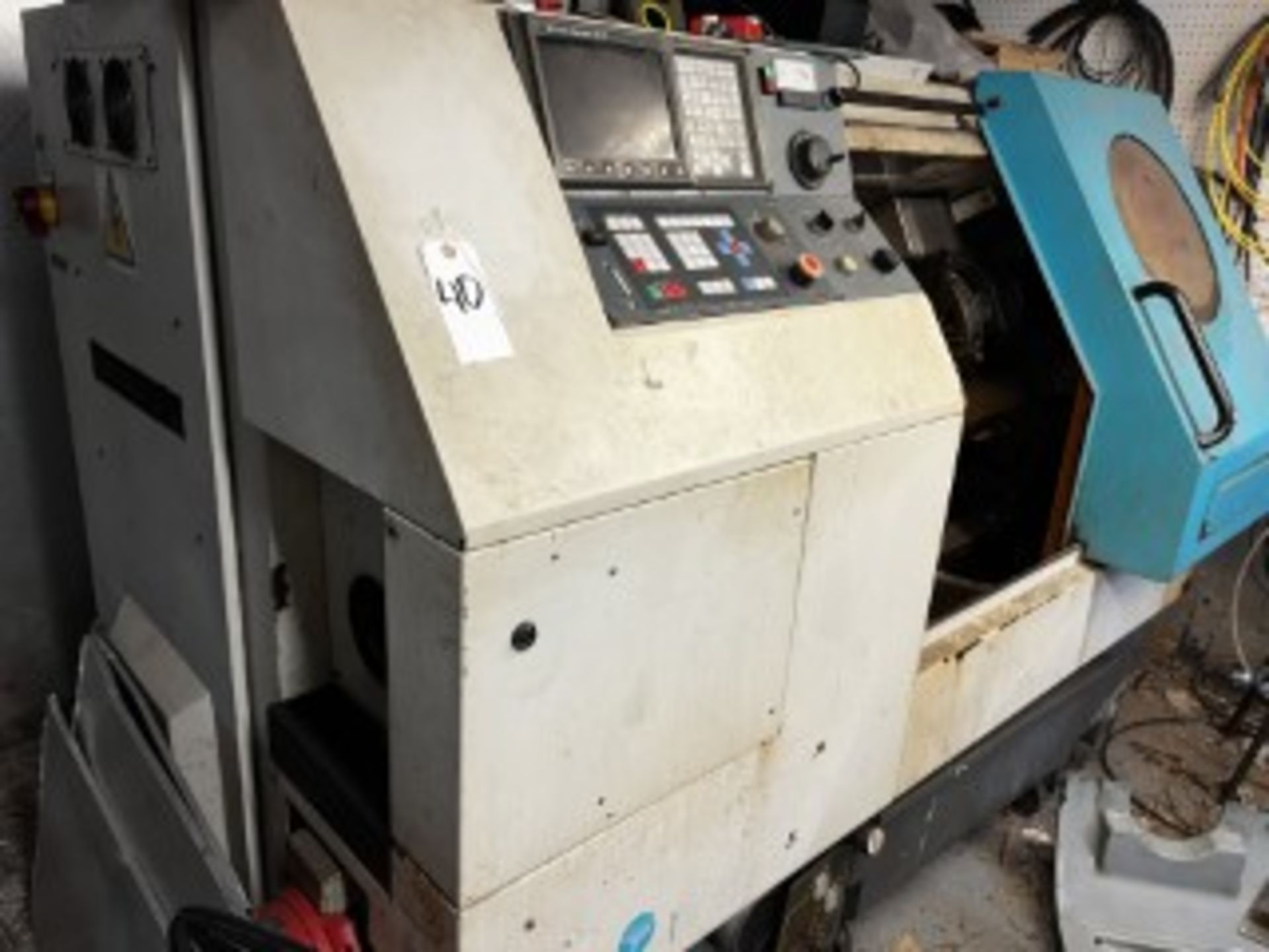 STORM80 600 LATHE WITH GE FANUC SERIES T-21 - SERIAL No. T70038