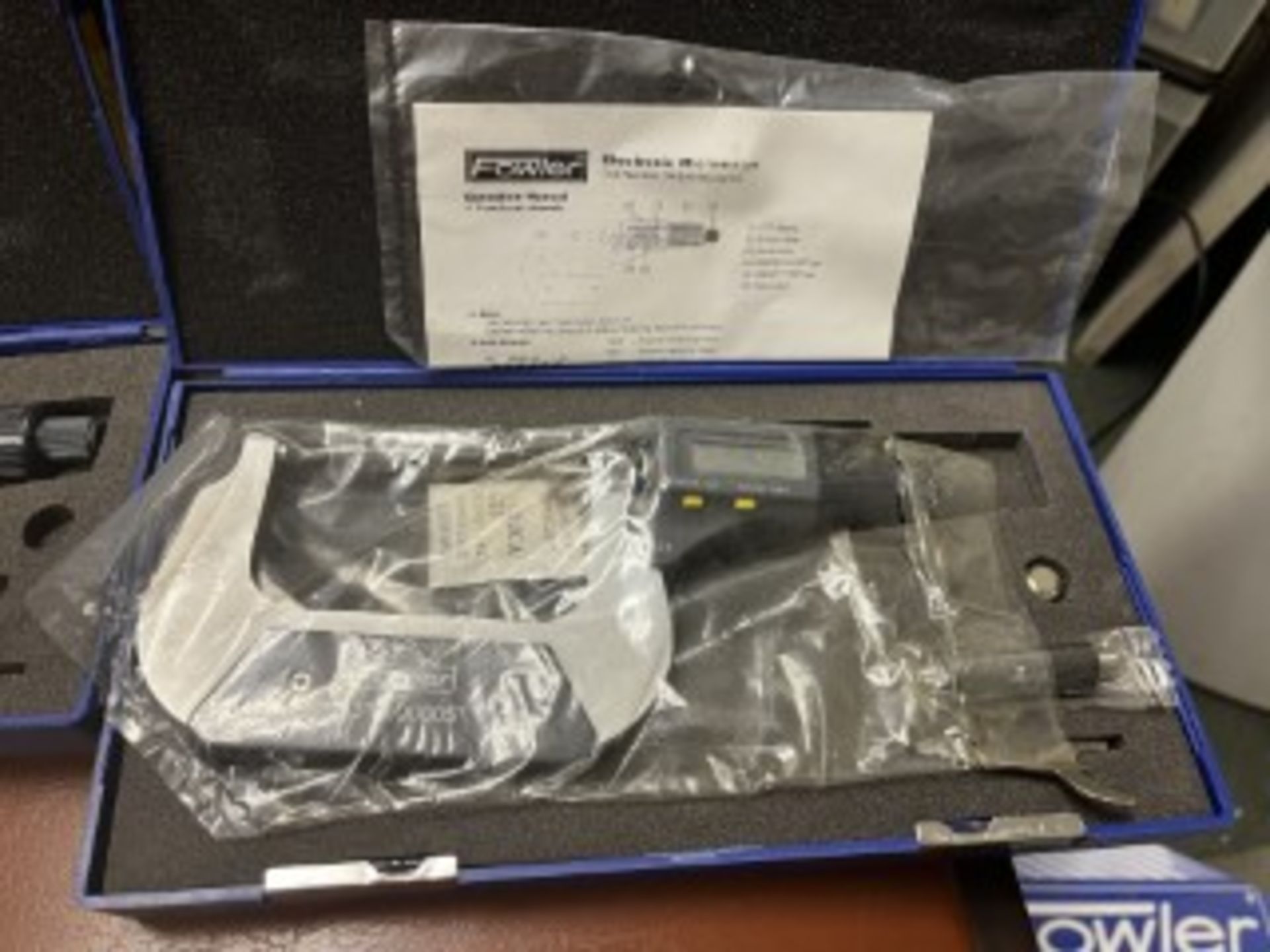 FOWLER ELECTRONIC BLADE MICROMETERS - Image 4 of 5