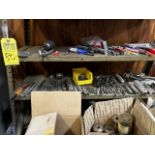 MILLS, DRILL BITS, ETC (SHELF WITH CONTENTS)