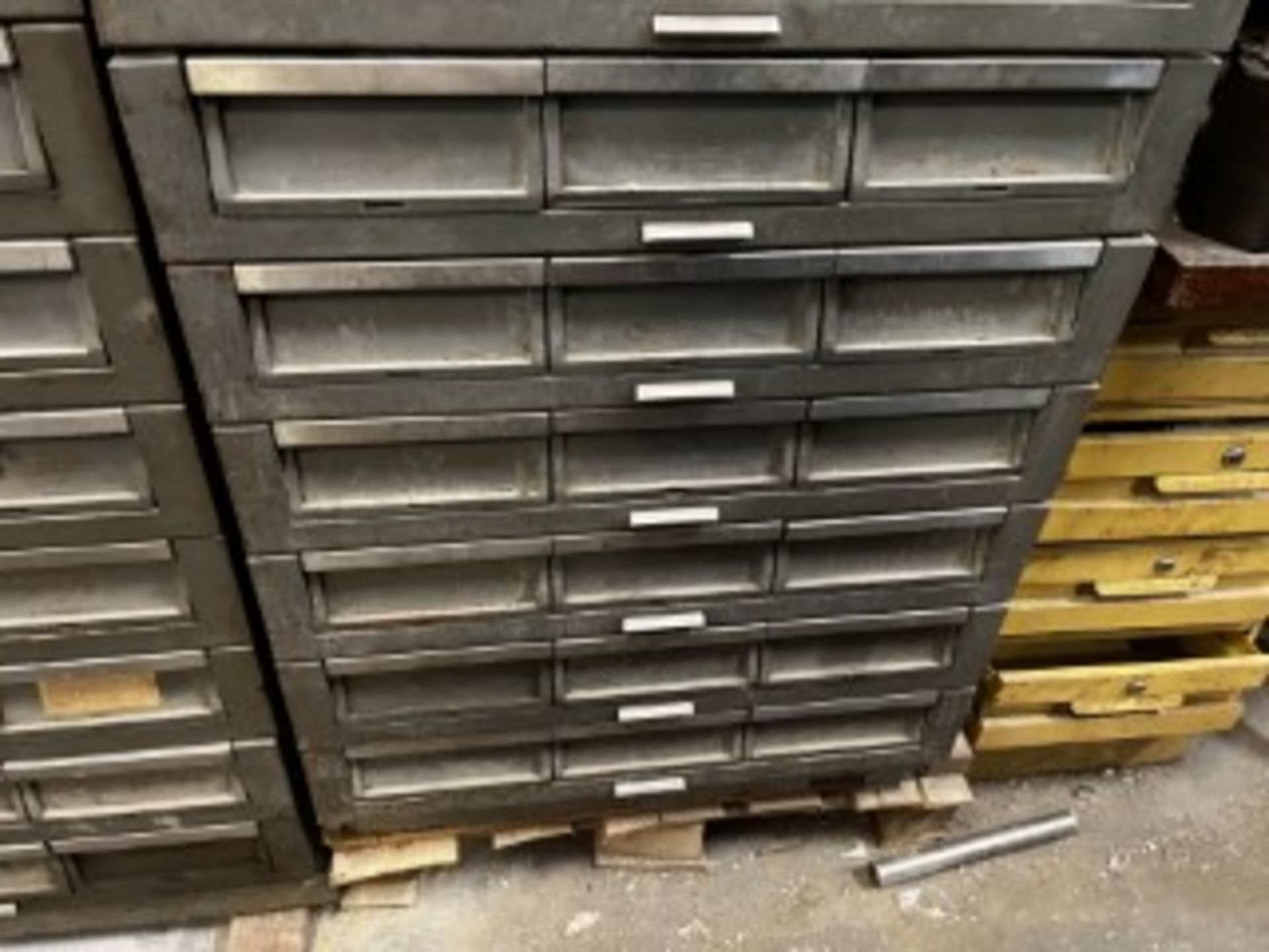 ASSORTED DRILL BITS, ETC WITH 10 DRAWER CABINET - Image 2 of 3