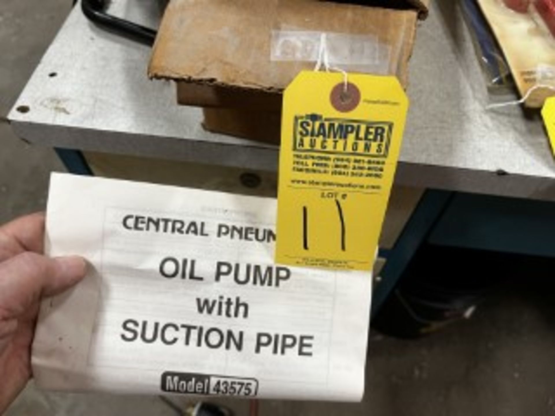 OIL PUMP WITH SUCTION PIPE - Image 2 of 2