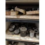 ASSORTED GAGES (INCLUDES CABINET)