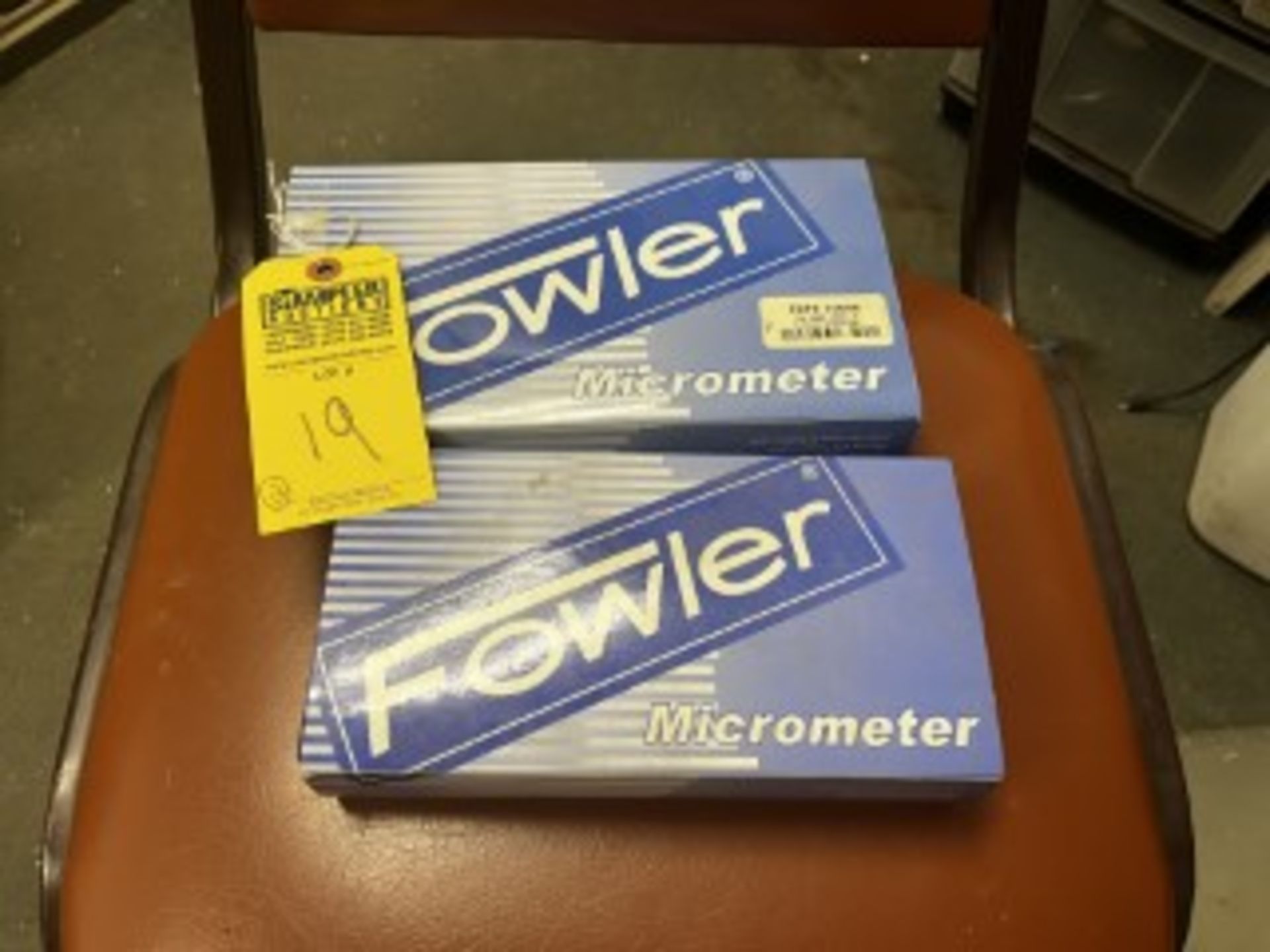 FOWLER ELECTRONIC BLADE MICROMETERS