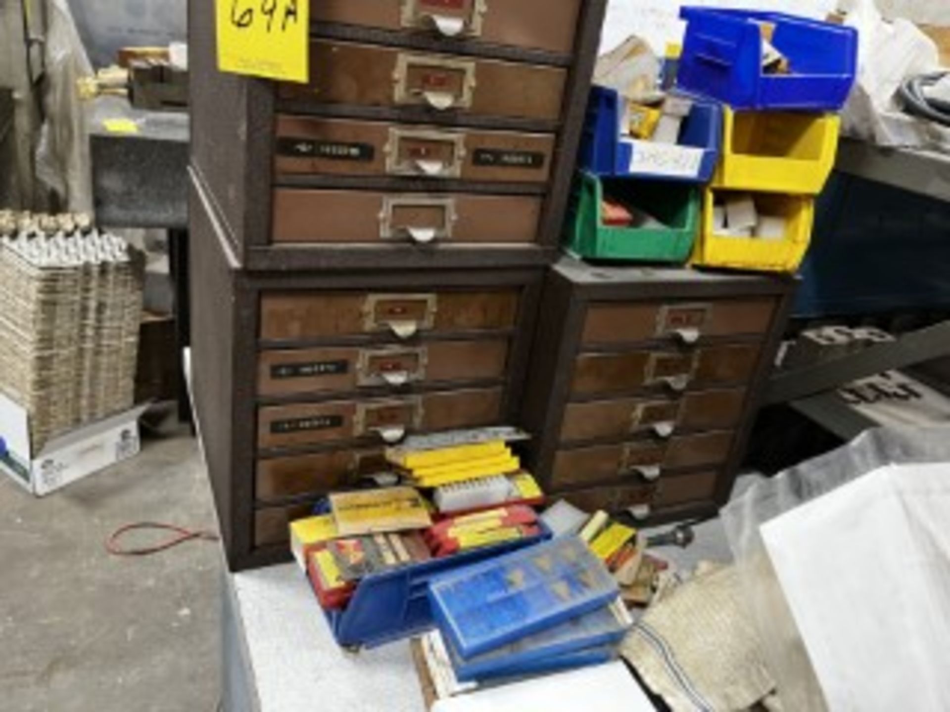 CABINETS WITH 5 DRAWERS & CONTENTS - Image 3 of 3