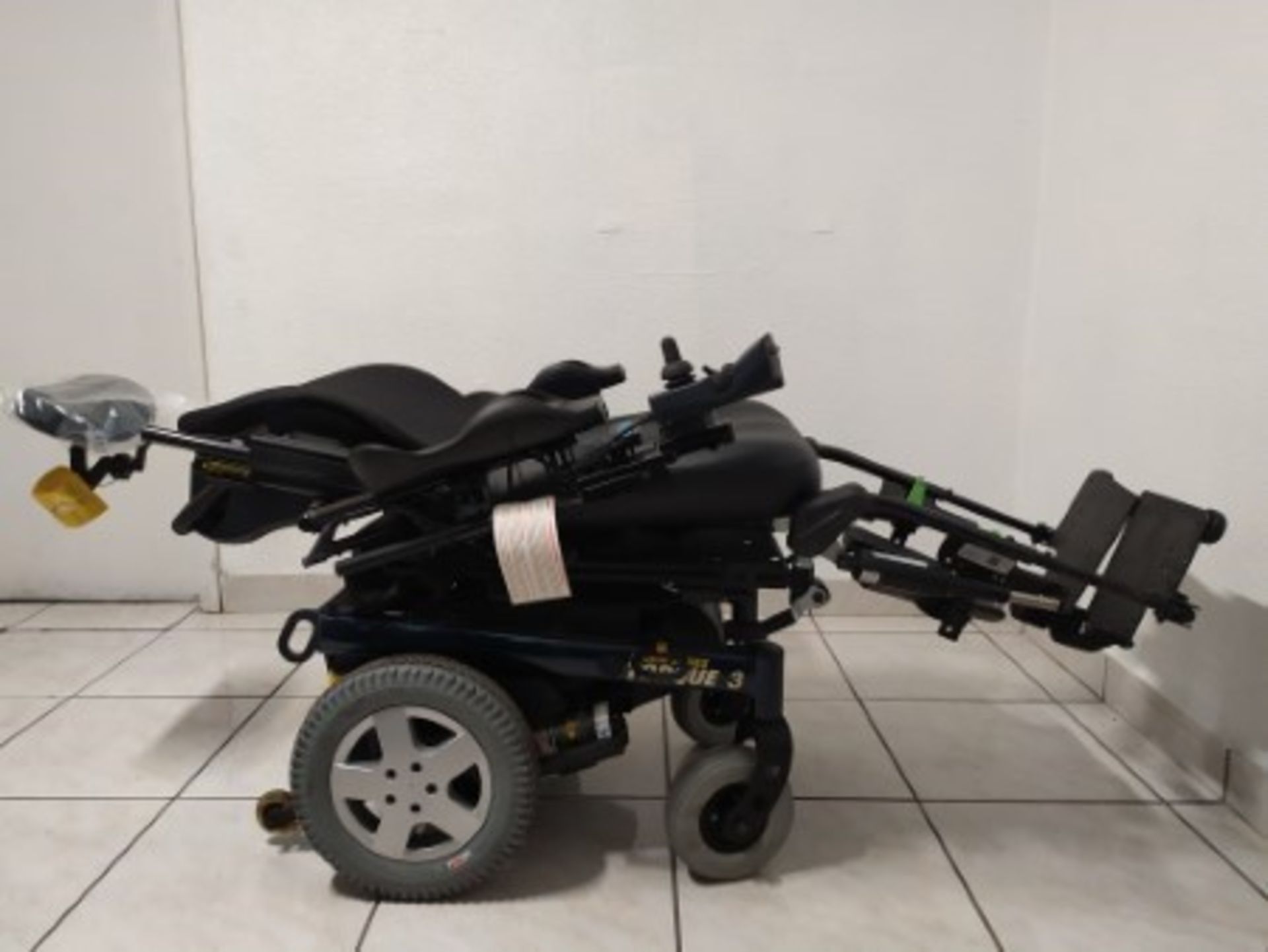 2014 INVACARE ATO-36TO3-MCG 6-WHEEL REHAB POWER CHAIR WITH JOYSTICK CONTROL, KEYBOARD, RECLINING SEA - Image 8 of 9