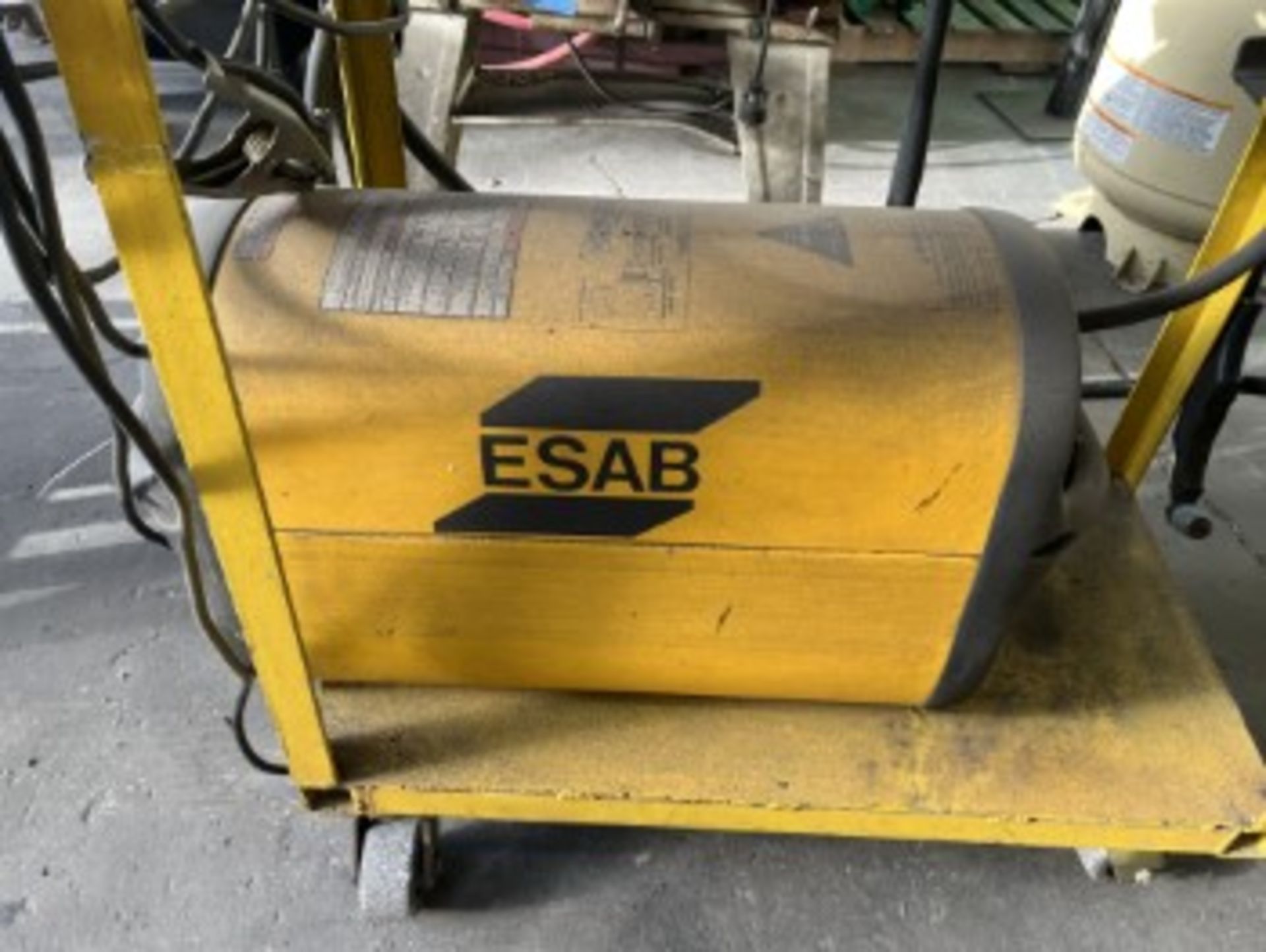 ESAB PLASMA CUTTER WITH ROLLING TABLE - Image 2 of 4