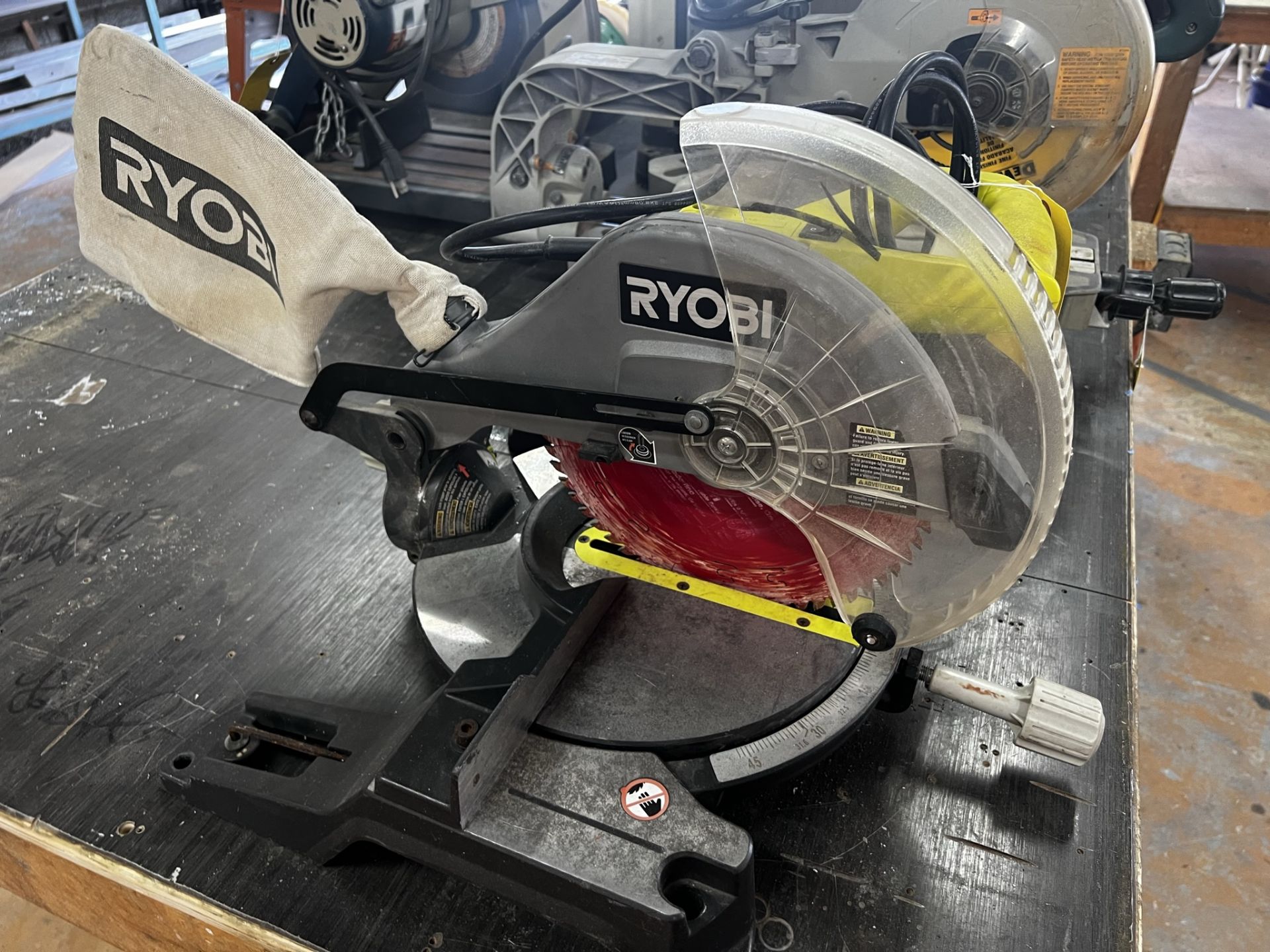 RYOBI CHOP SAW (LOCATED IN WEST PALM BEACH, FL) - Image 3 of 3