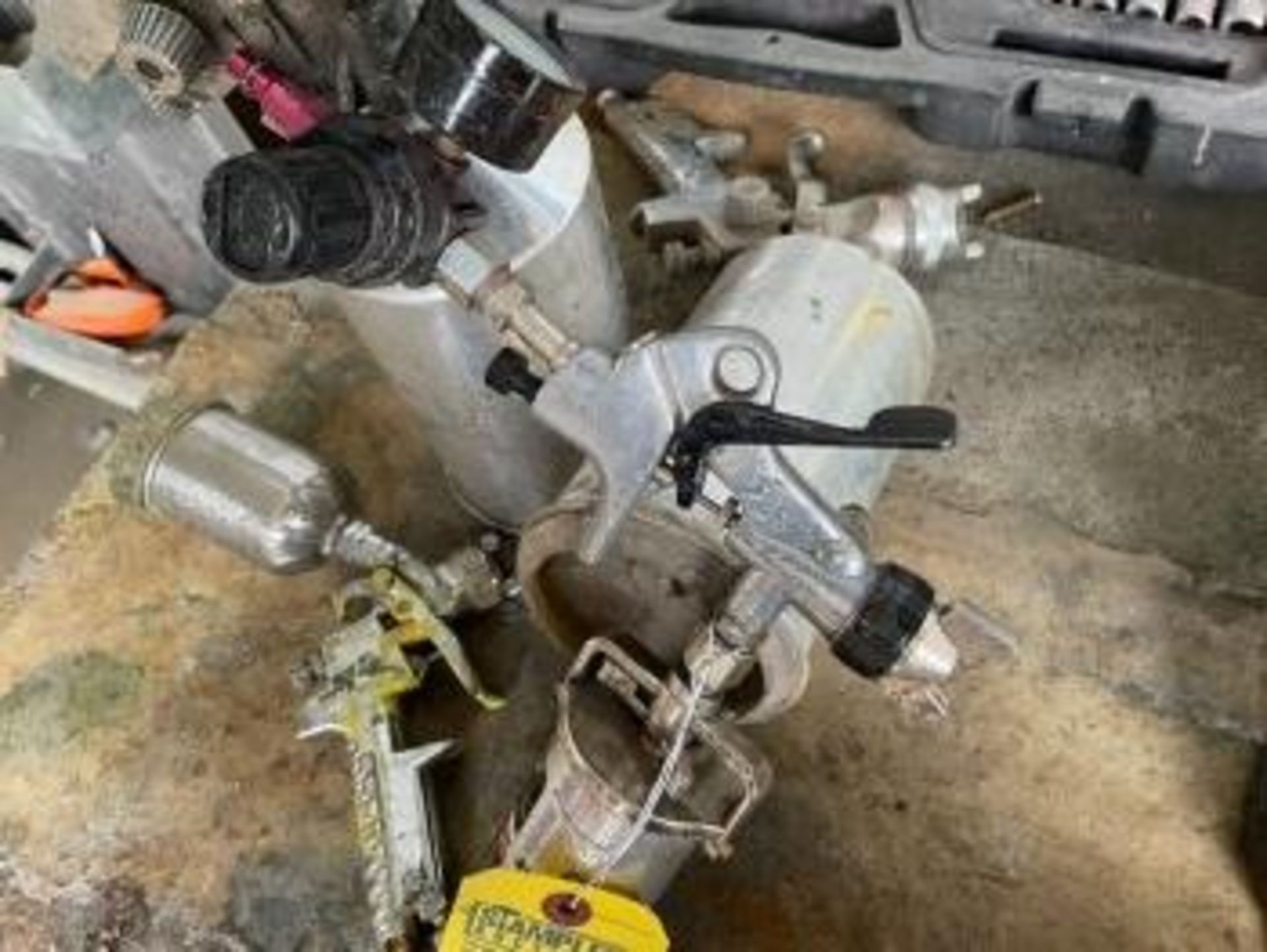 ASSORTED SPRAY GUNS WITH CANS (LOCATED IN HIALEAH, FL) - Image 2 of 2
