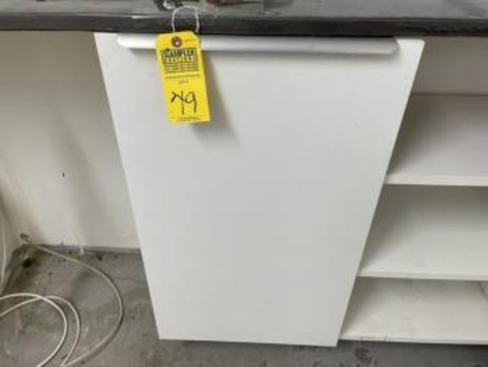LOT WHITE IKEA CABINETS - BASE CABINETS, 7 DRAWERS, 2 DOORS, 2 OVERHEAD CABINETS (LOCATED IN HIALEAH - Image 2 of 3