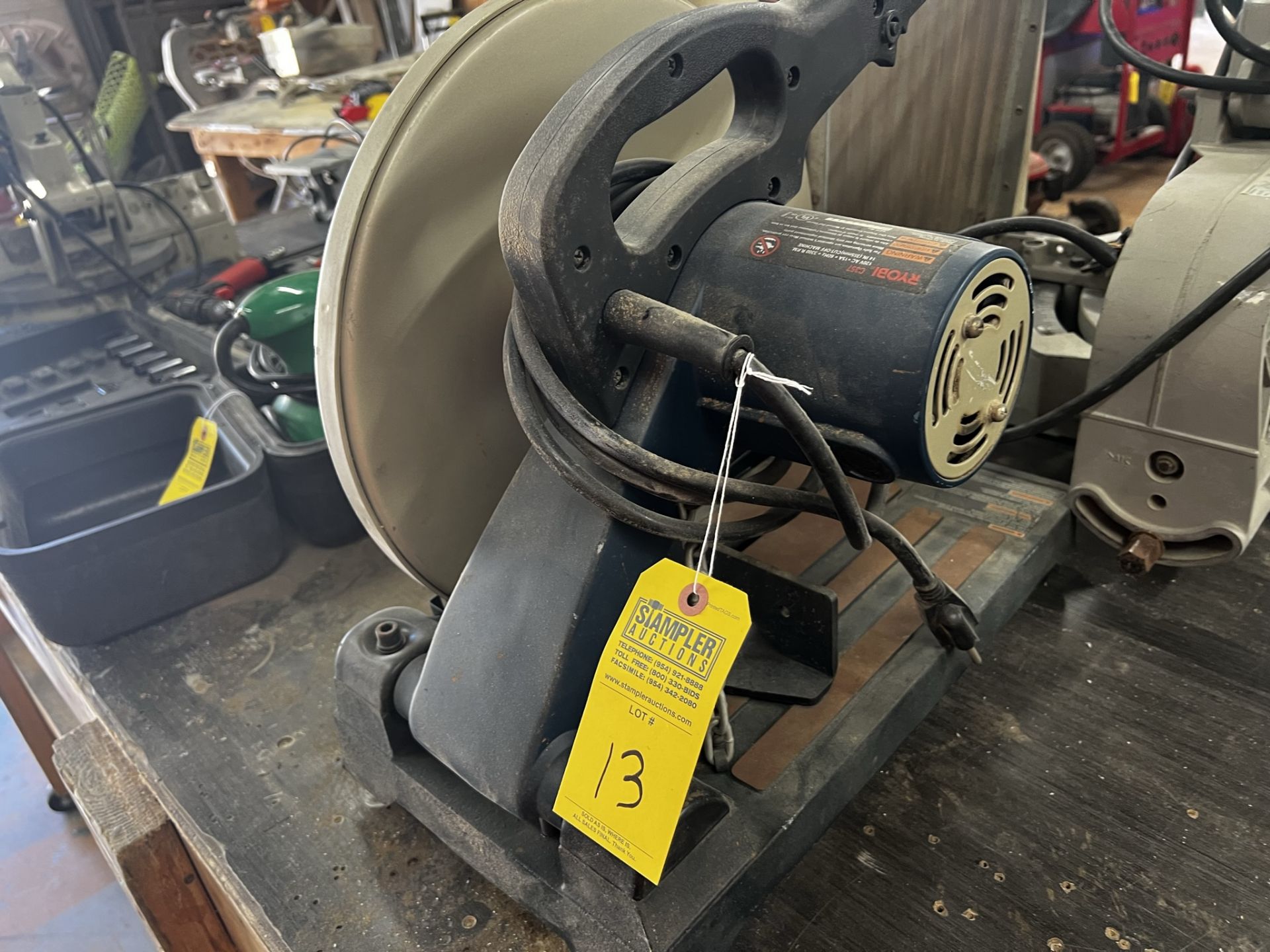 RYOBI C357 MITER SAW (LOCATED IN WEST PALM BEACH, FL)