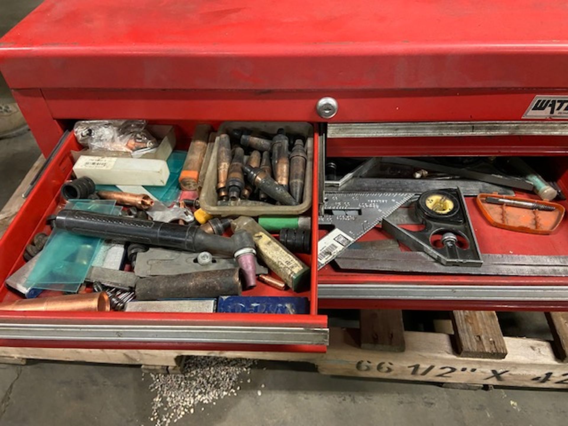 Waterloo Tool Box cabinet unit with contents complete - Image 2 of 4