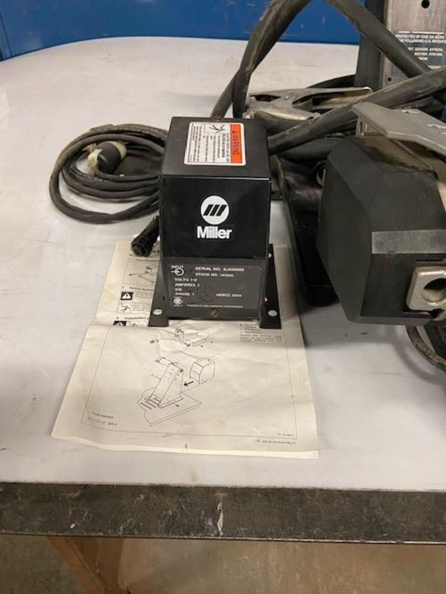 Brand new MILLER 70S 4-wheel wire feeder Mig Welder Feeder Unit - Image 2 of 2