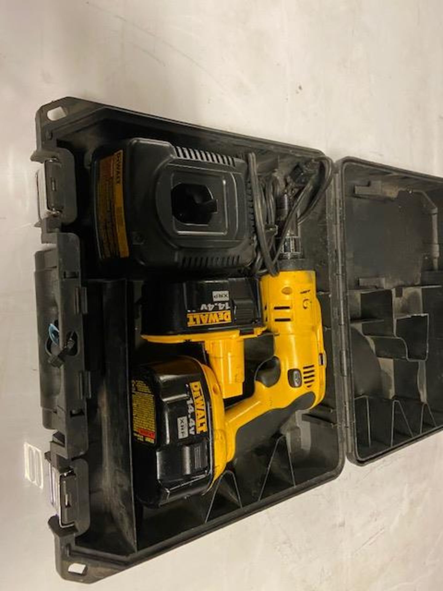 Dewalt Battery Powered Drill in case