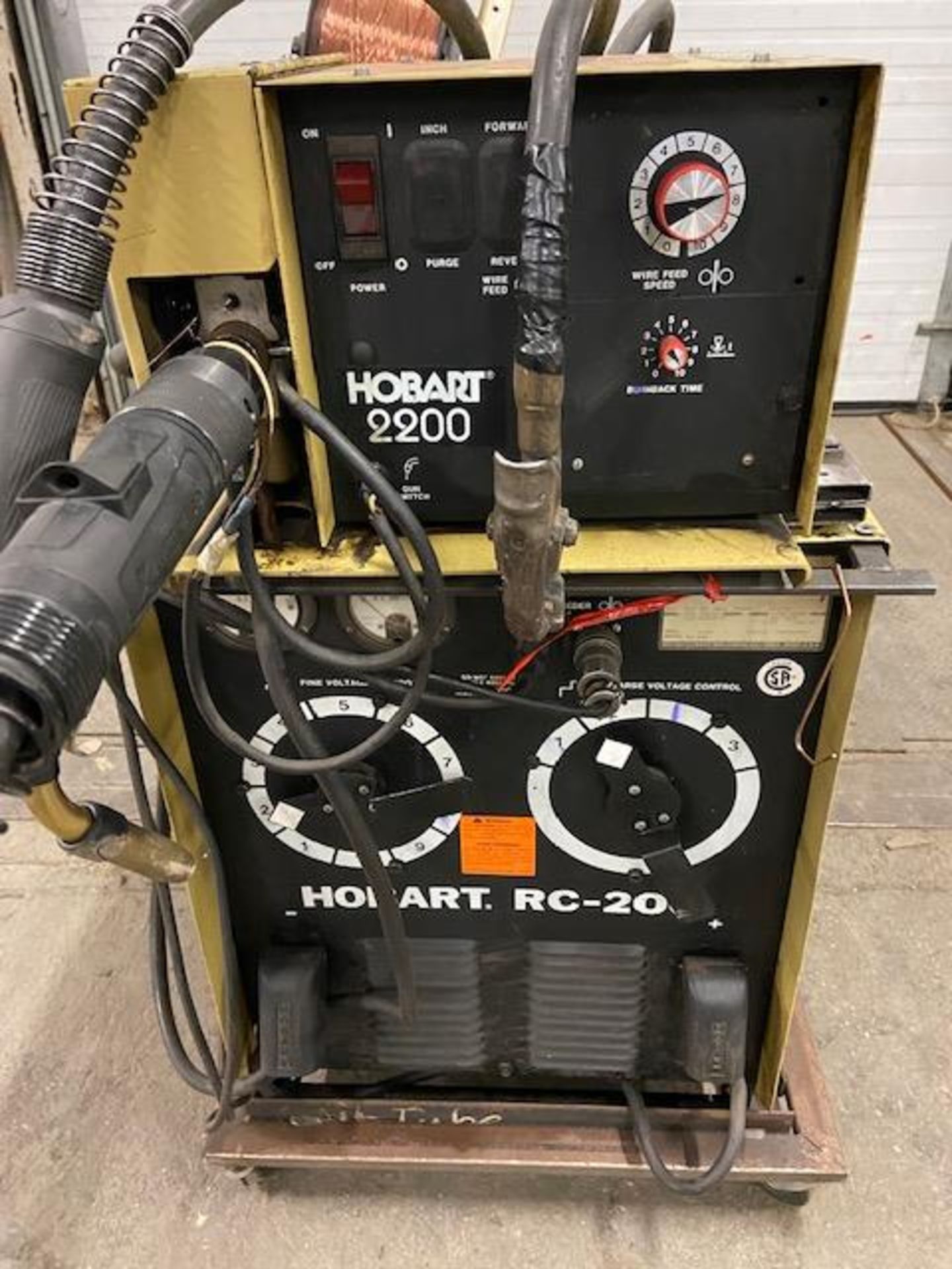 Hobart RC-250 250 amp Mig welder unit 230/460/575V - Image 2 of 2