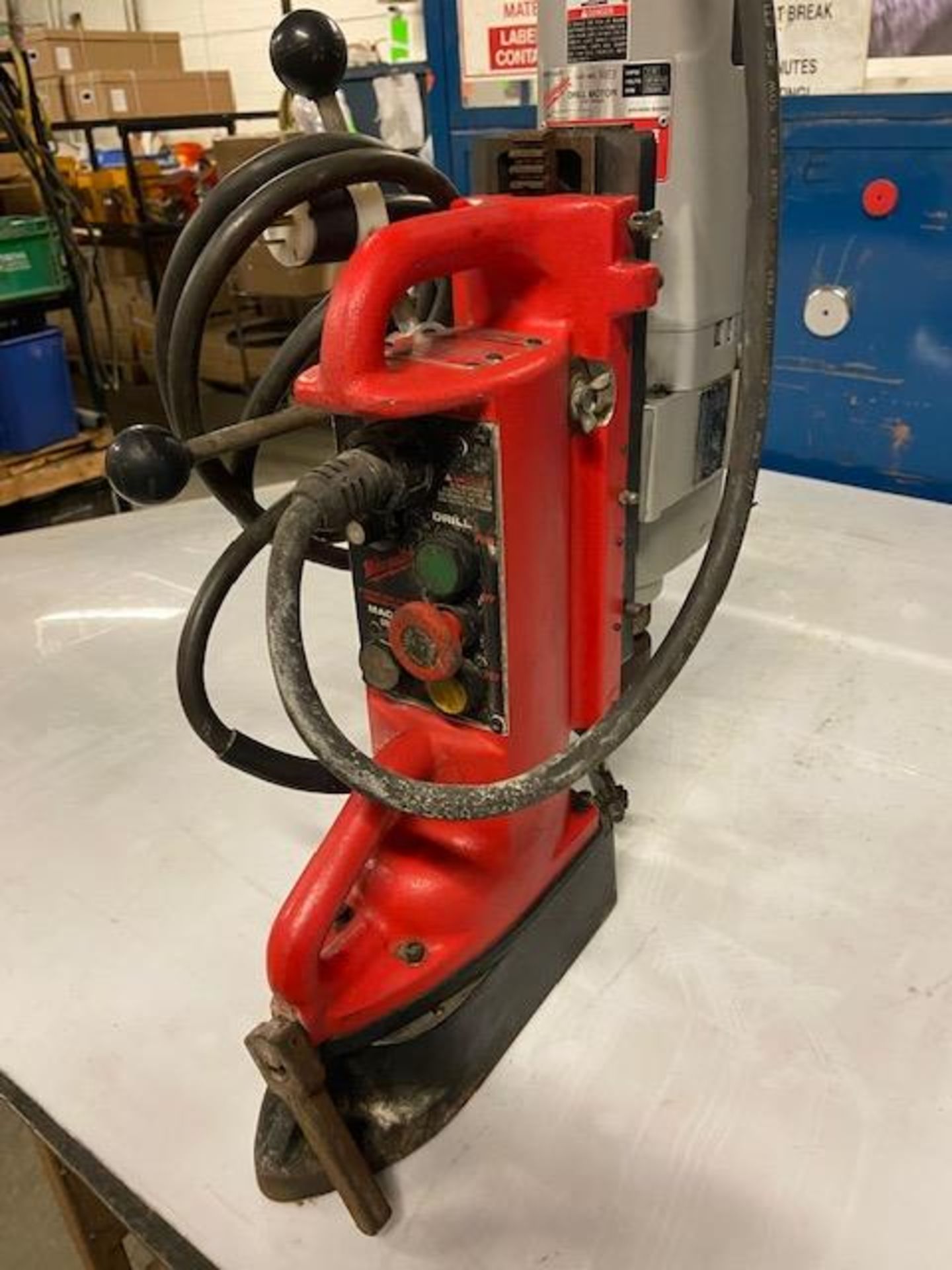 Milwaukee Mag Drill Magnetic Drill Unit Heavy Duty model 4297-1 - Image 2 of 2