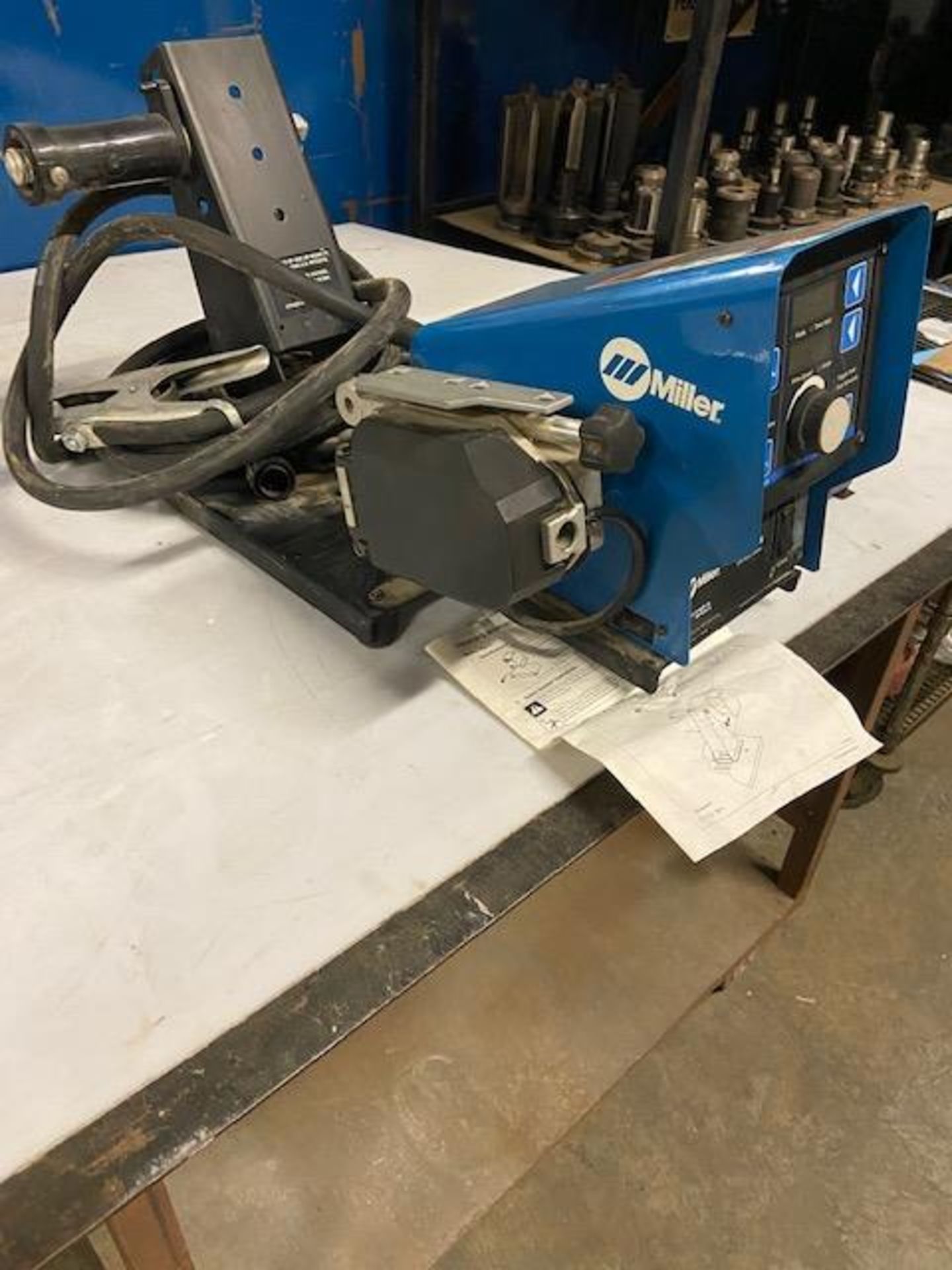 Brand new MILLER 70S 4-wheel wire feeder Mig Welder Feeder Unit - Image 2 of 2