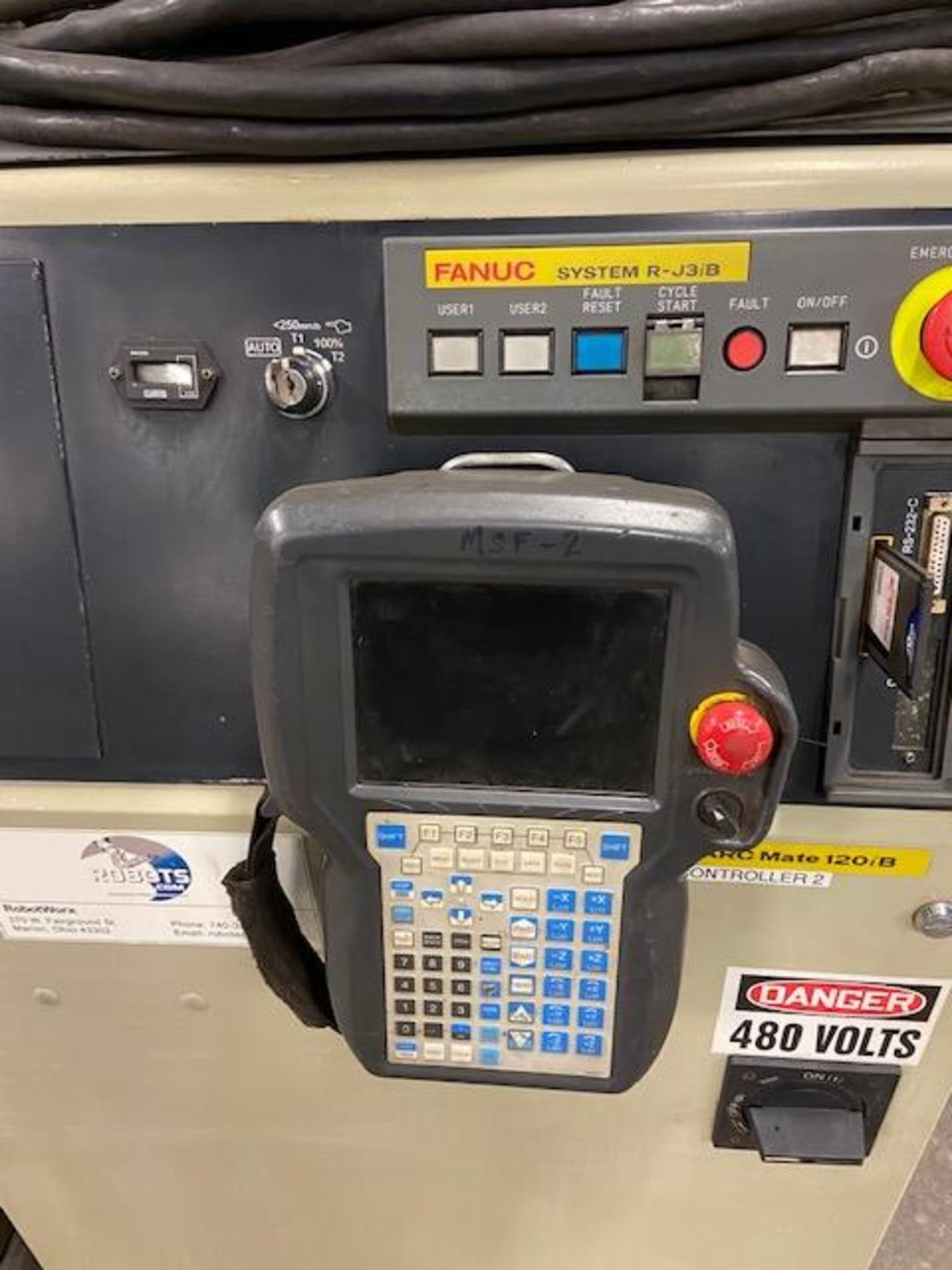 MINT Fanuc Arcmate 120iB 10L Welding Robot with RJ3iB Controller WITH wire feeder, COMPLETE & TESTED - Image 3 of 5