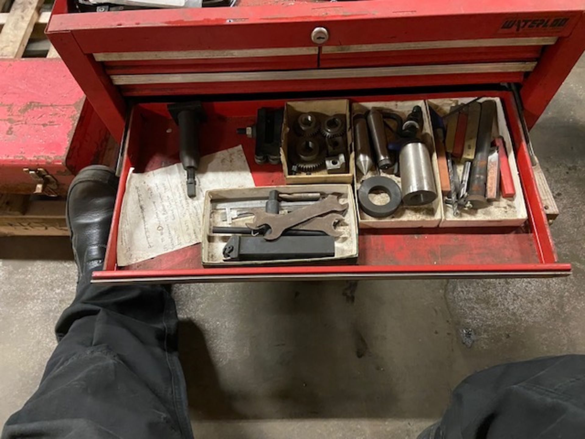Waterloo Tool Box cabinet unit with contents complete - Image 4 of 4