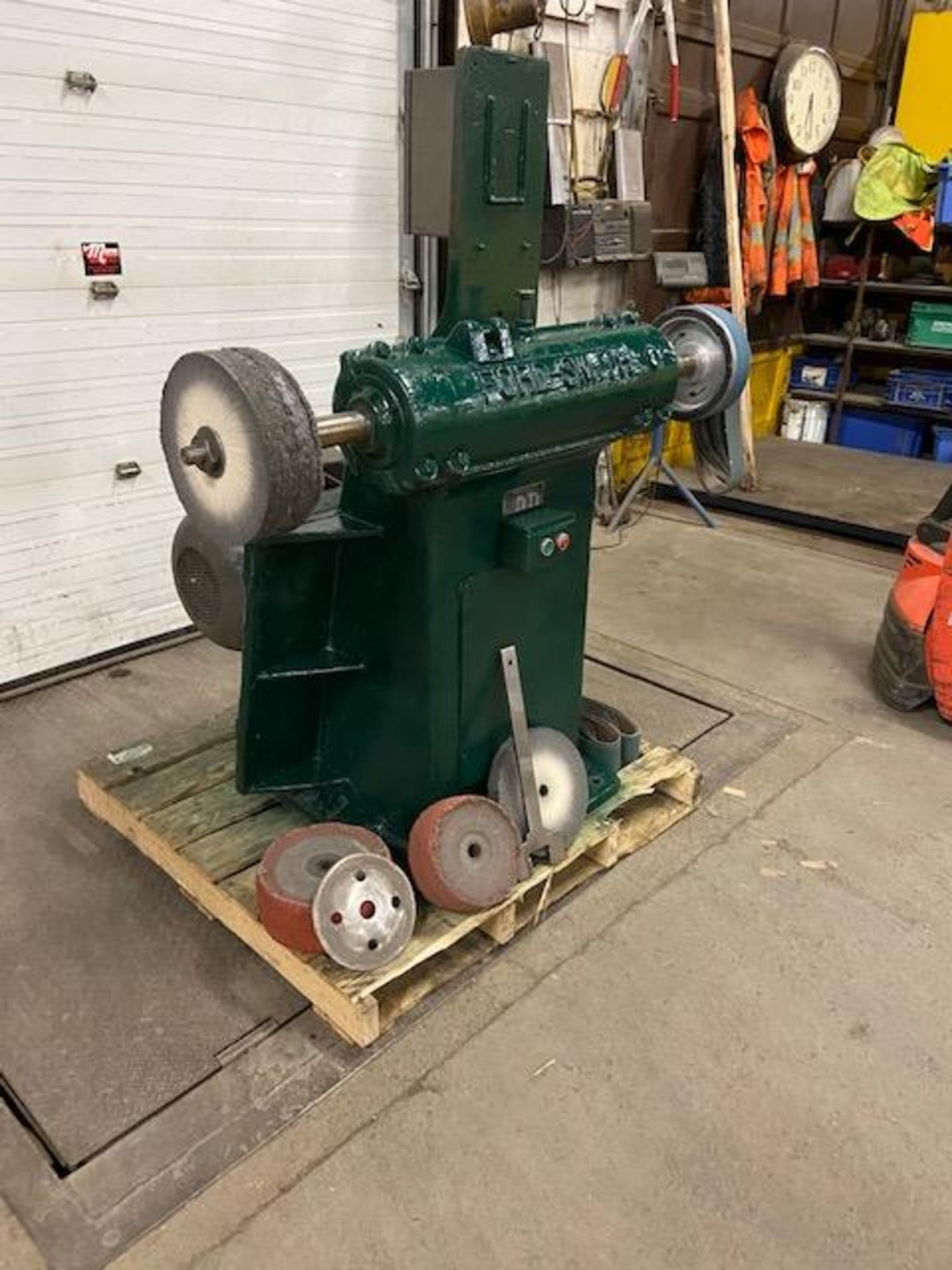 Ford Smith Buffer Polisher Sander Unit with Spare parts - 4' wide unit MINT - Image 2 of 2