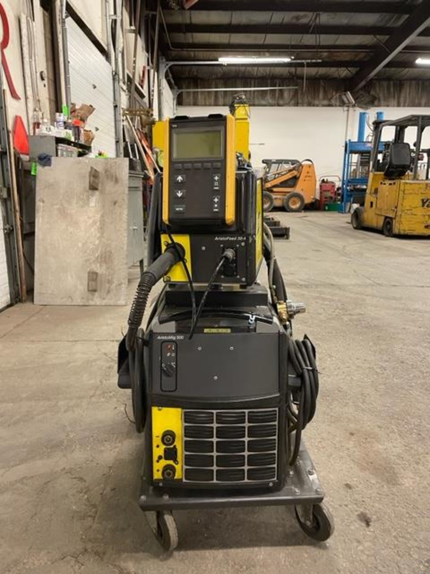 Esab AristoMig 500 Mig Welder Complete with Wire Feeder and Mig gun - 500 amp unit with remote